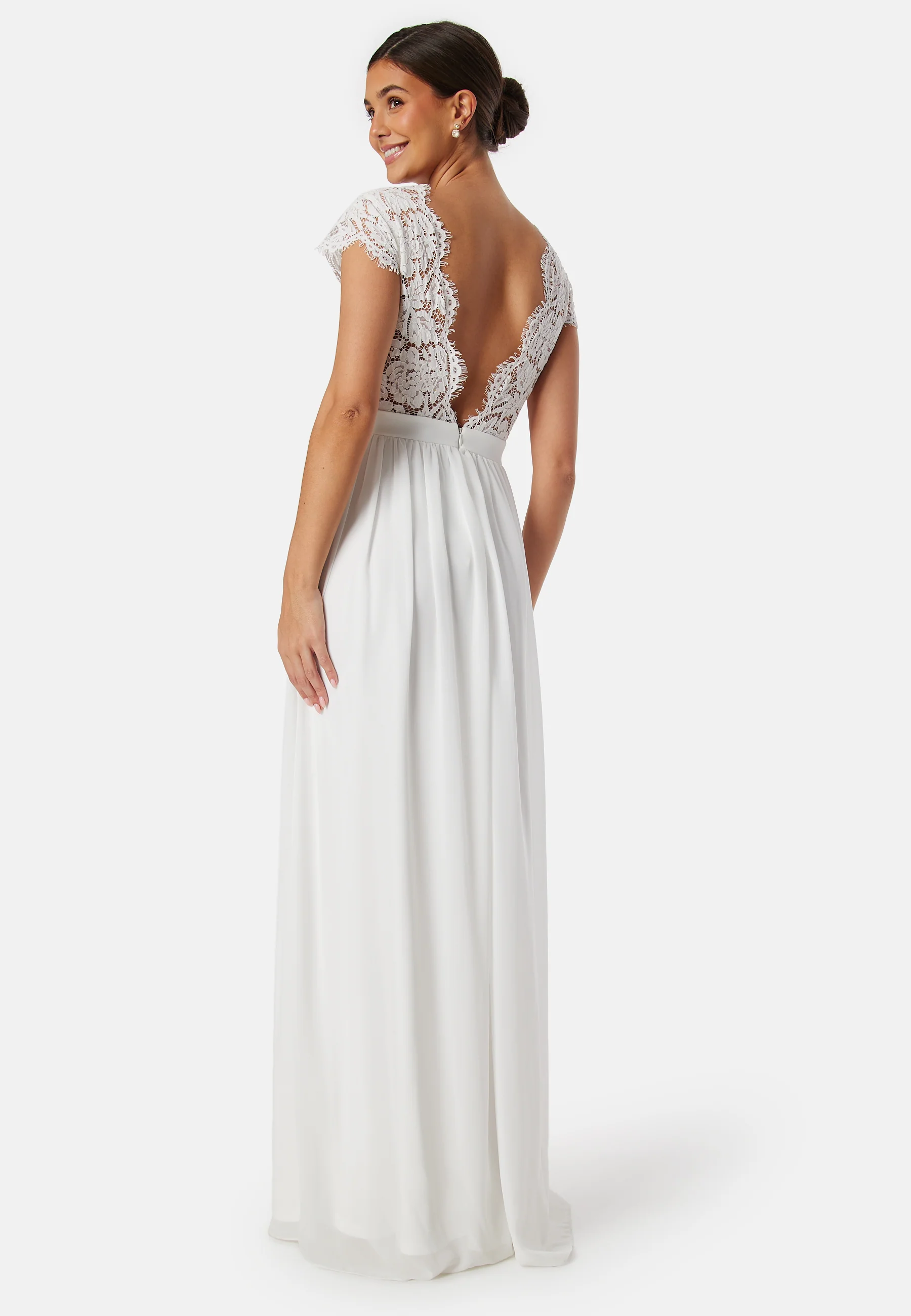 Lace Open Back Wedding Gown - Image 2