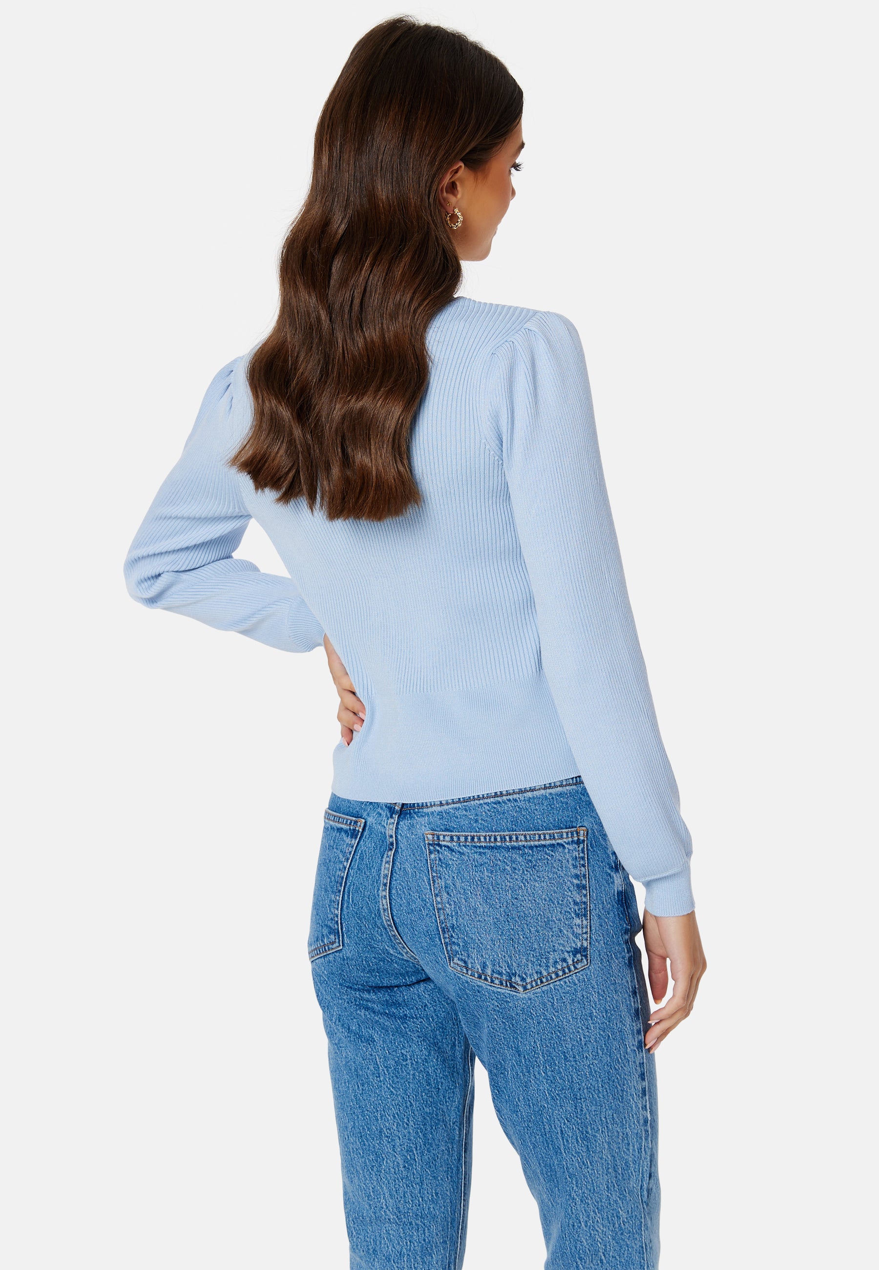 Lalana Rev L/S Knit Cardigan - Image 6