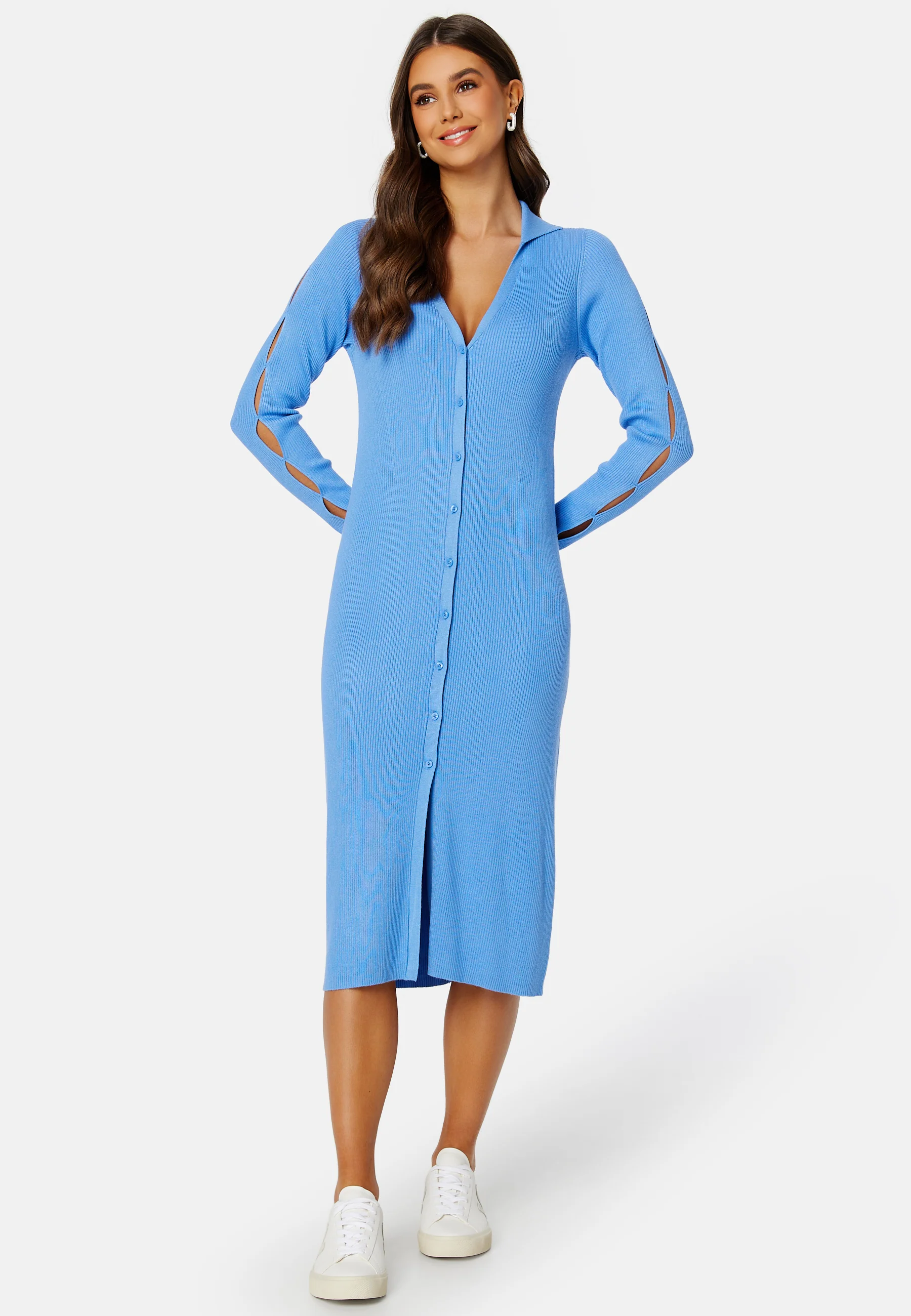 Lasia L/S Knit Dress - Image 2