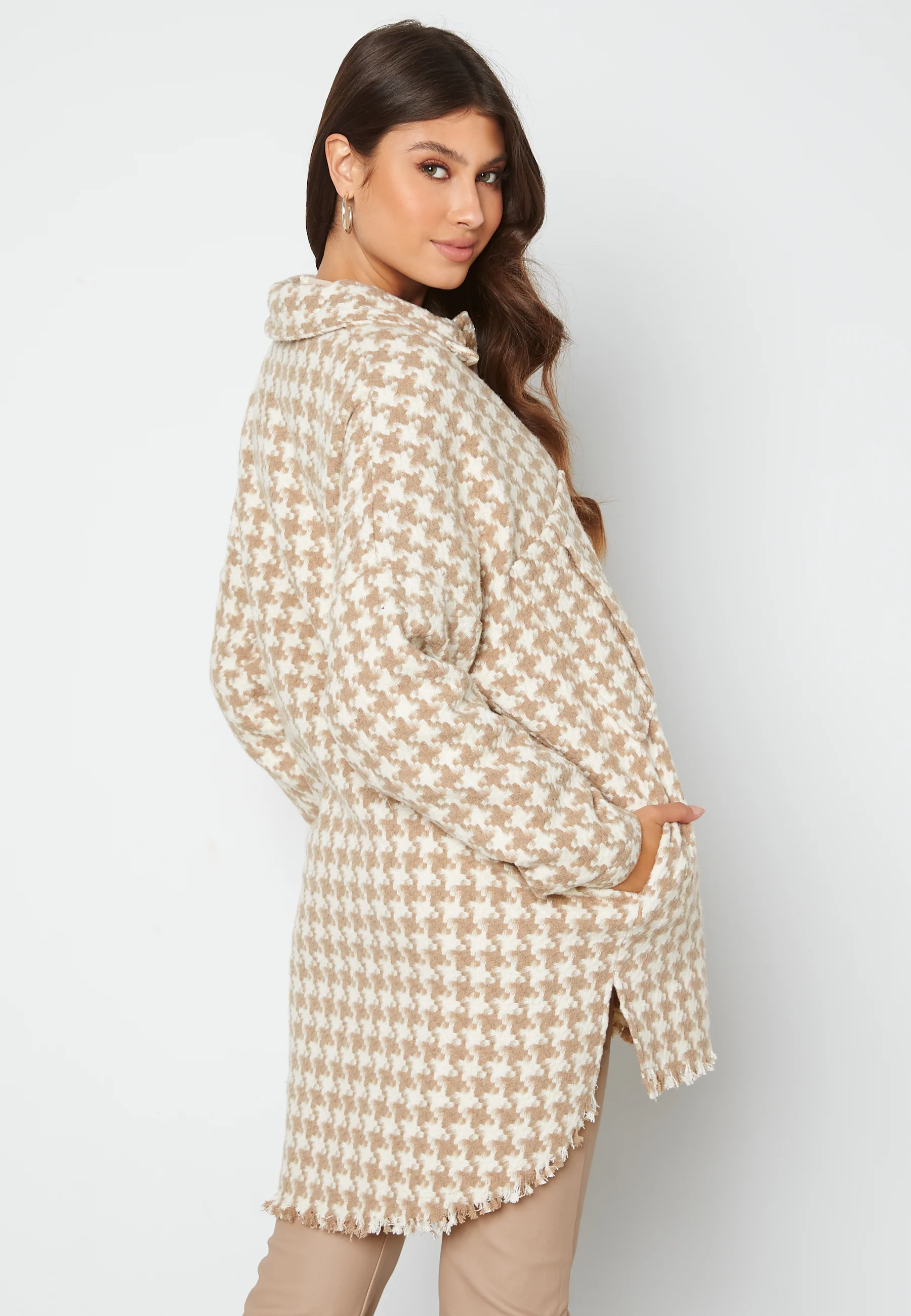 Laura Check Coat - Image 3