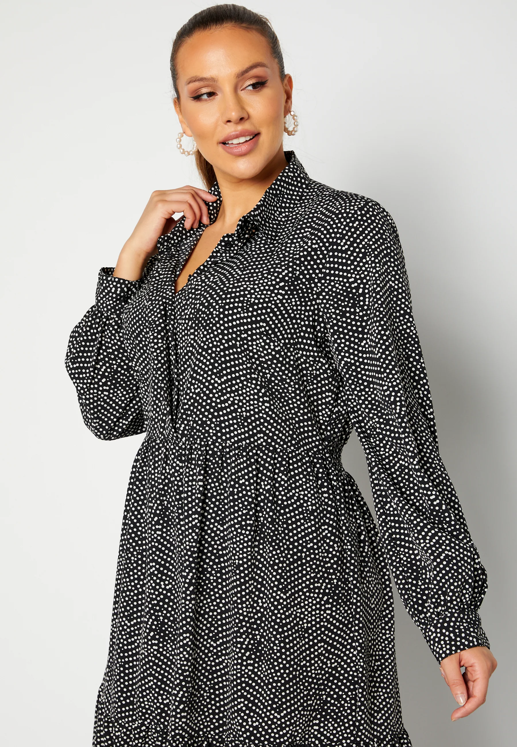 Laura puff sleeve dress - Image 7