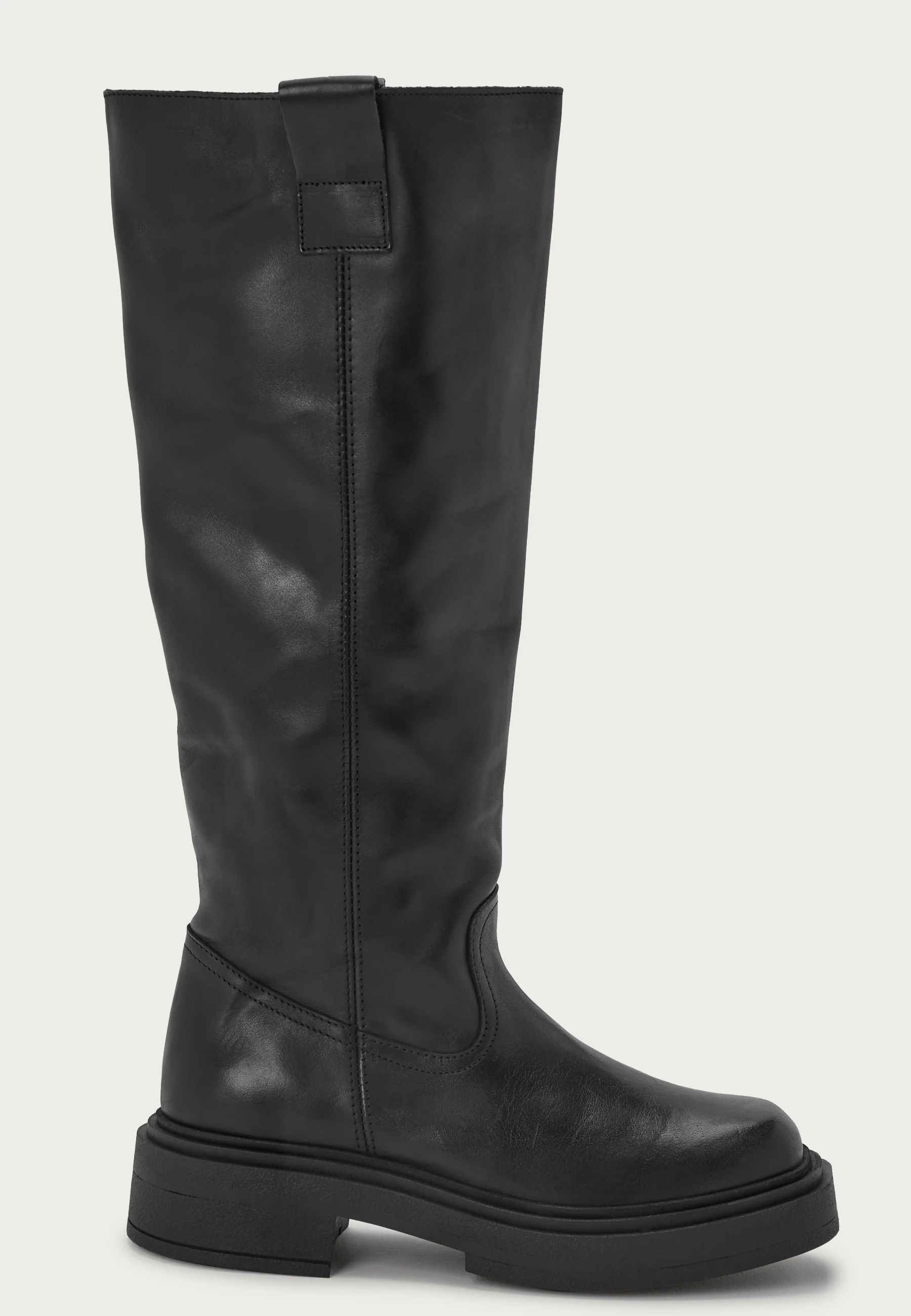 Leather Knee High Boots - Image 2