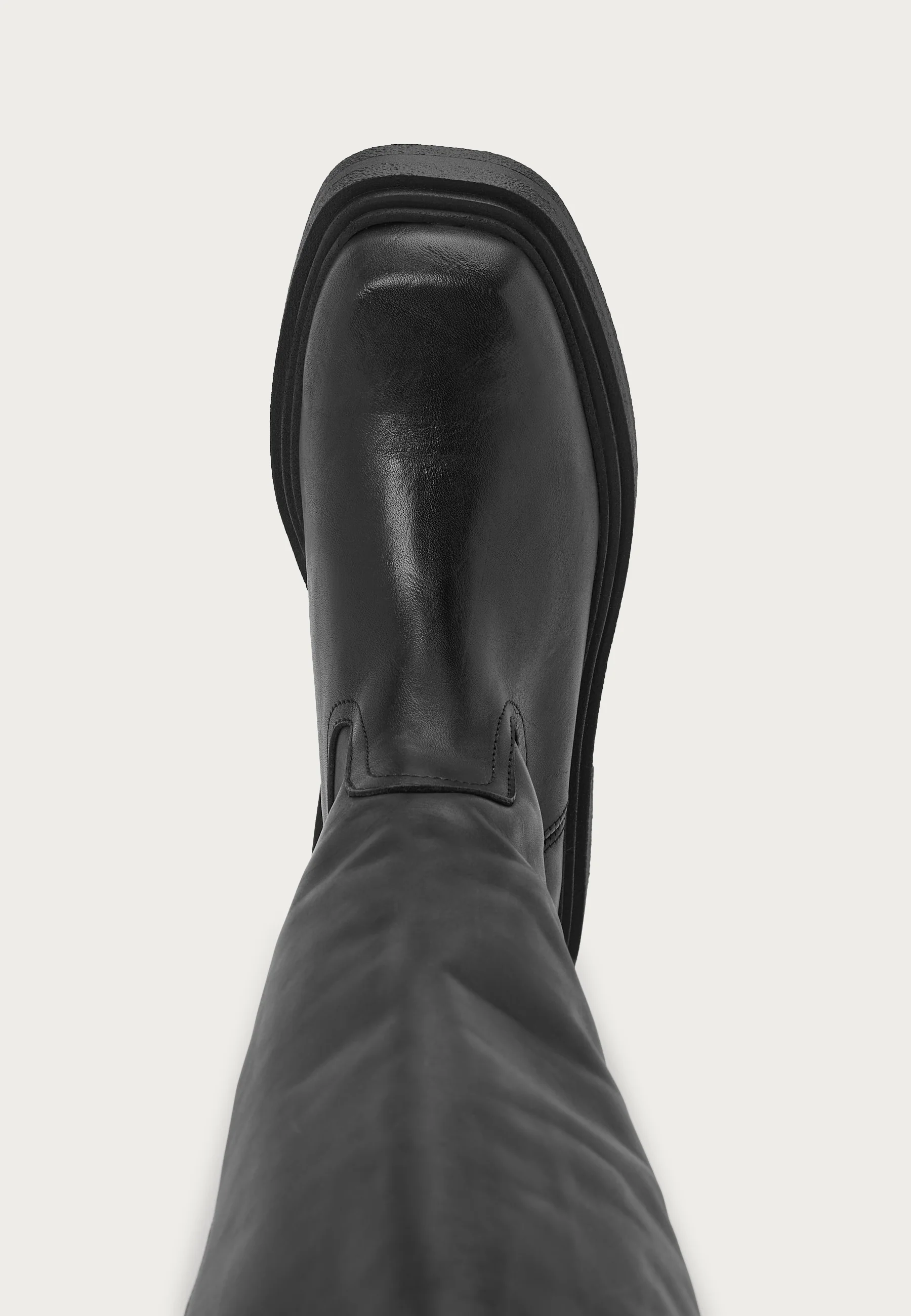 Leather Knee High Boots - Image 5