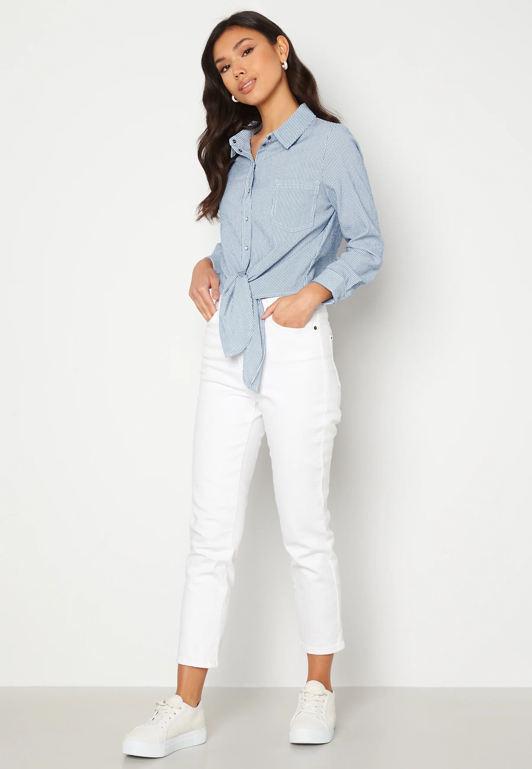 Lecey LS Knot Shirt - Image 2
