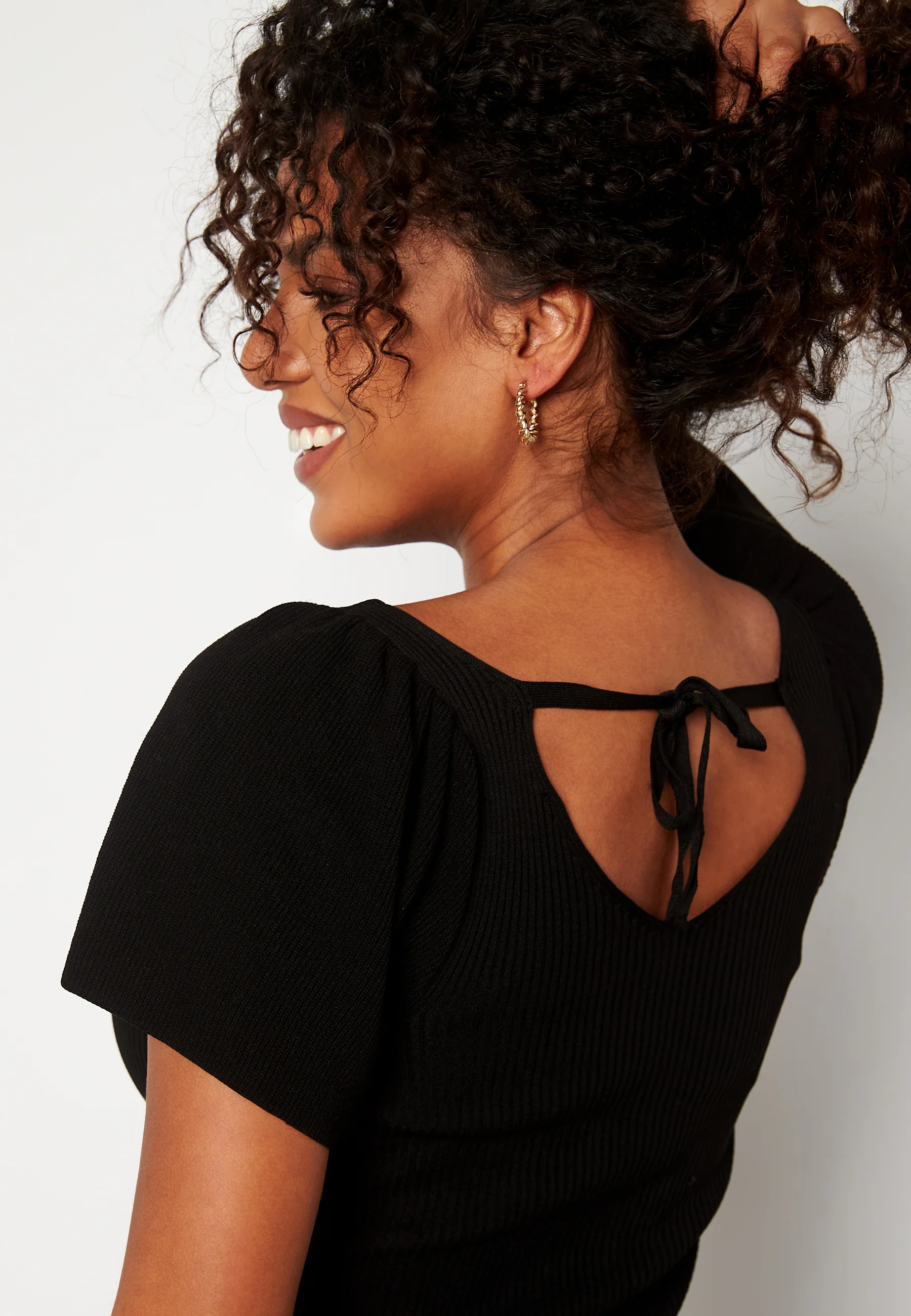 Leelo S/S V-Neck Dress Knit - Image 4