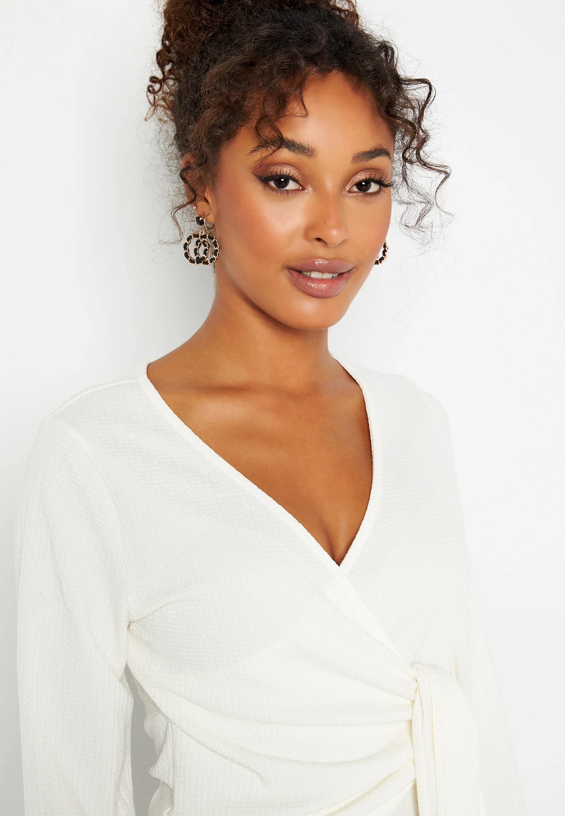 Leighton wrap top - Image 4