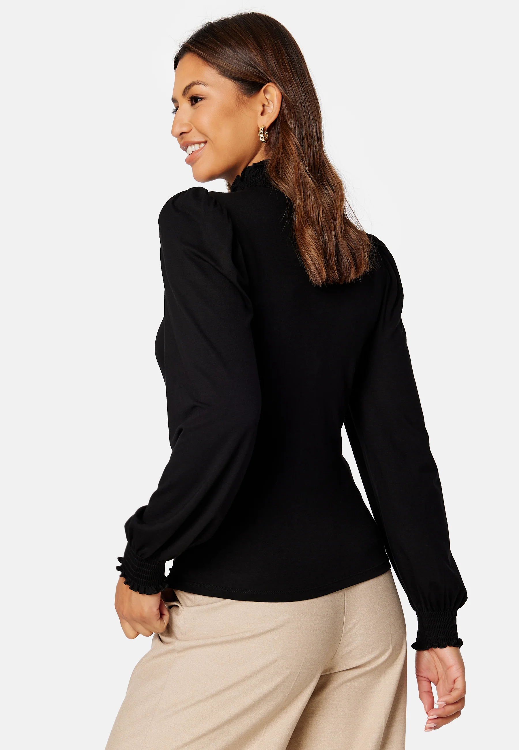 Lelva L/S Smock Top - Image 3