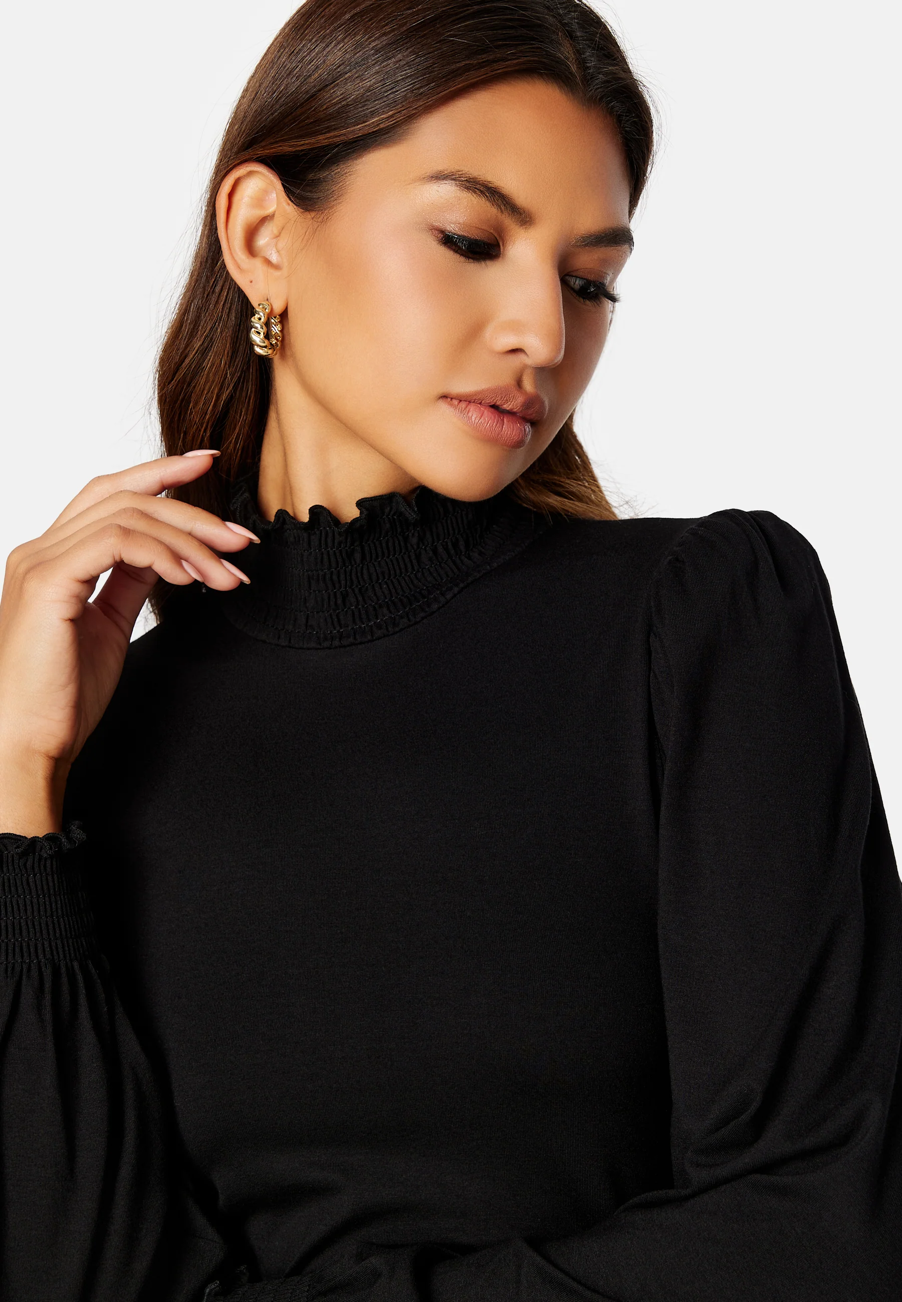 Lelva L/S Smock Top - Image 4