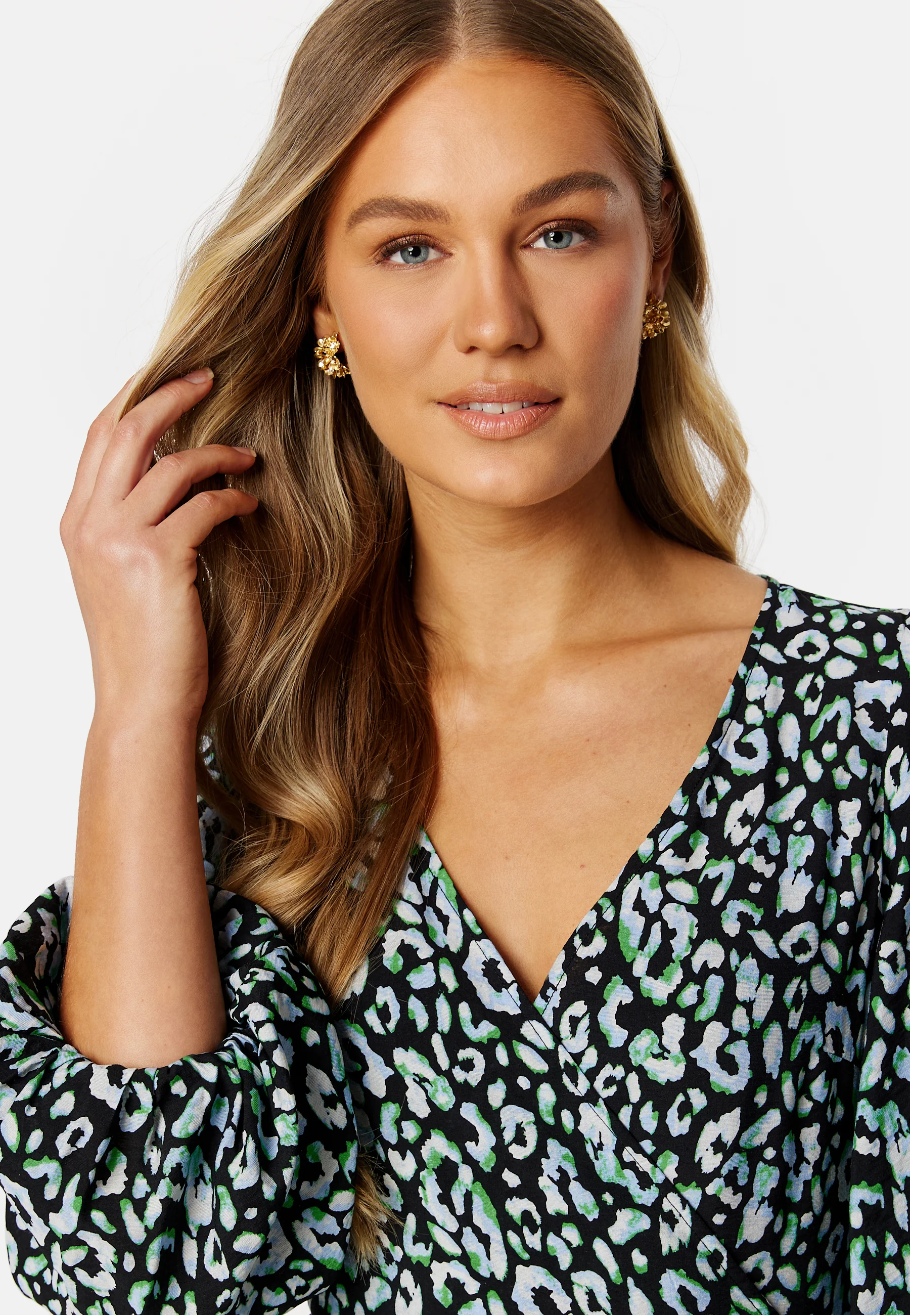 Leonora Wrap Midi Dress - Image 4