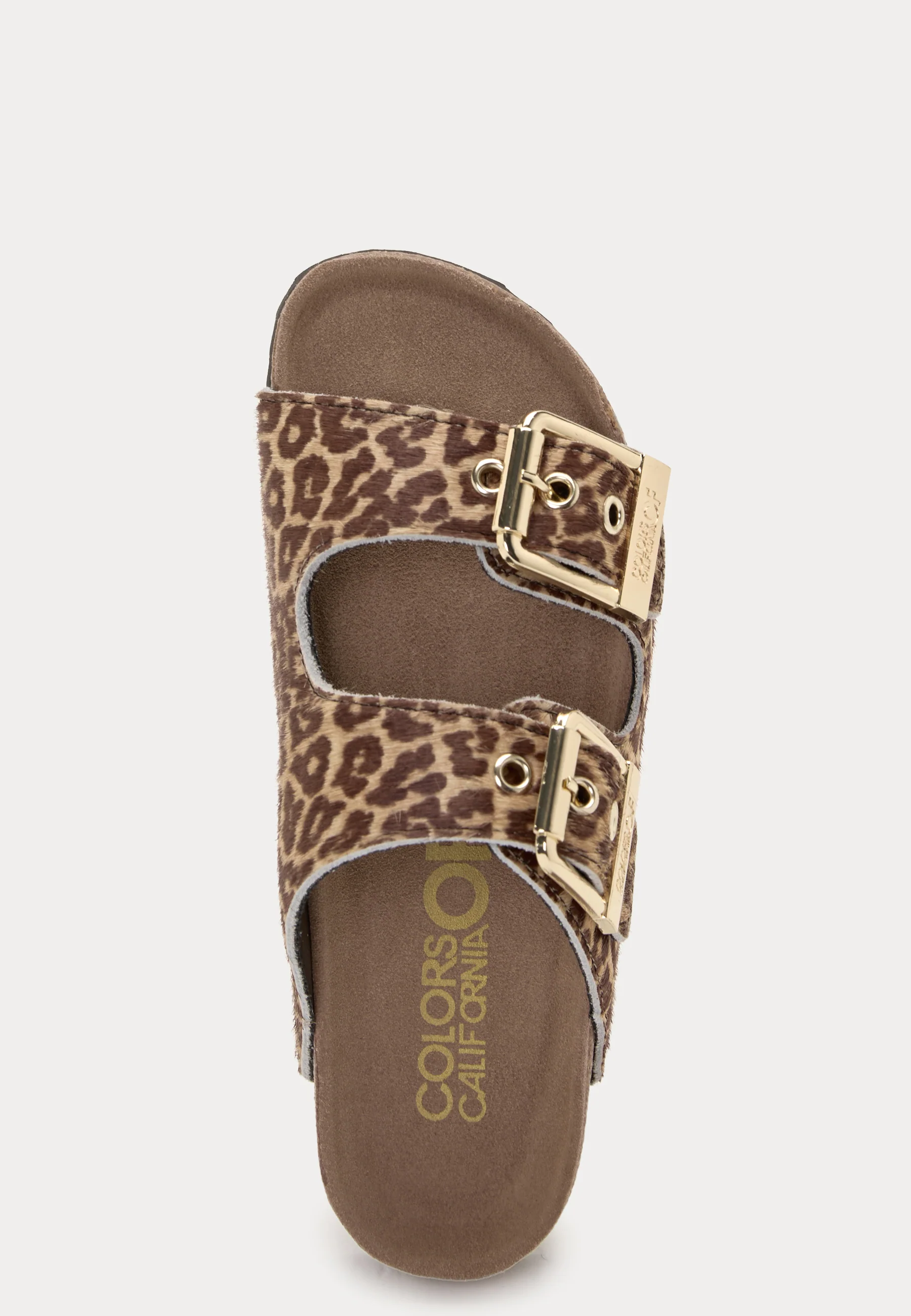 Leopard Two Buckle Sandal - Image 5