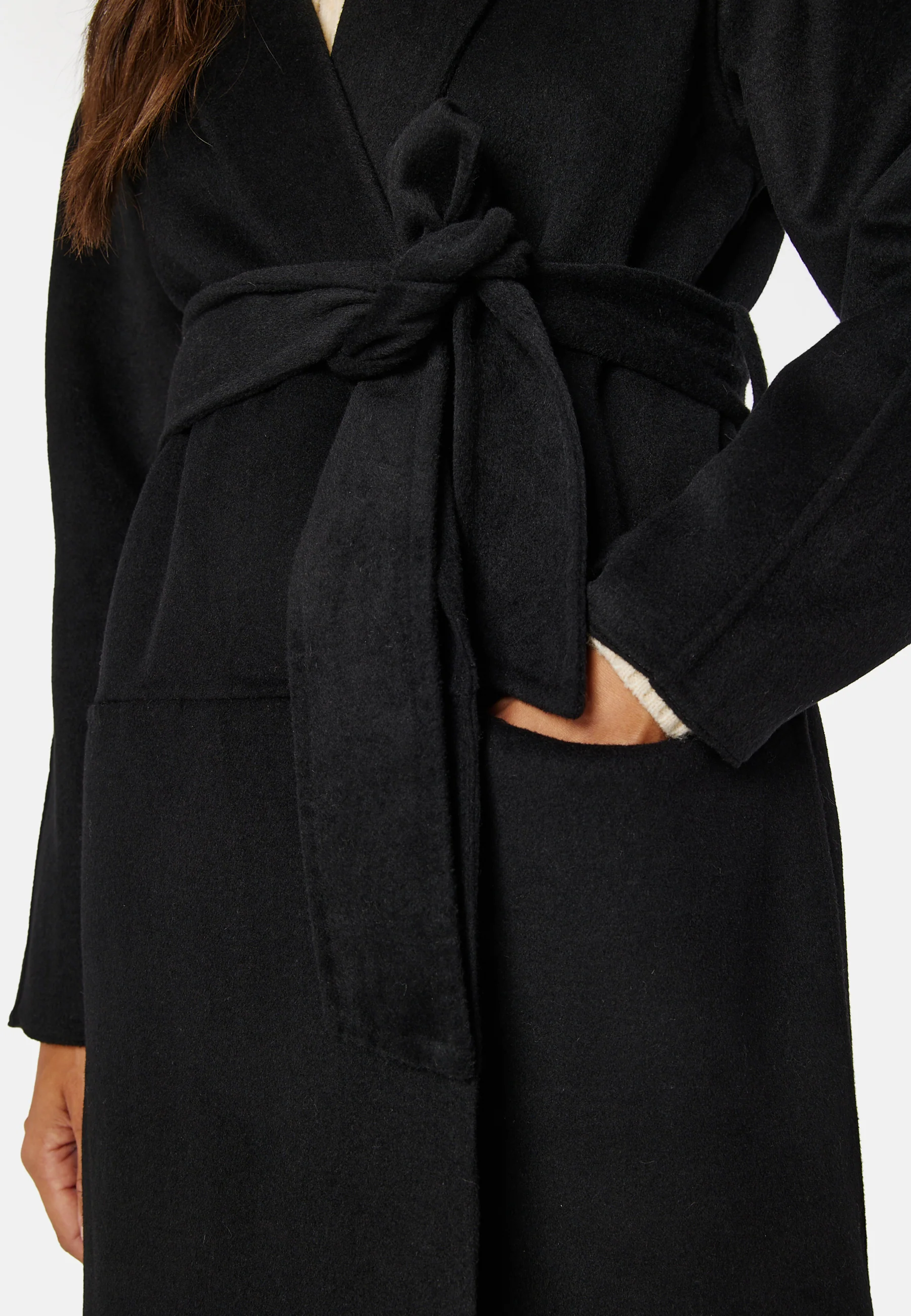 Leslie Belted Wool Coat - Image 4