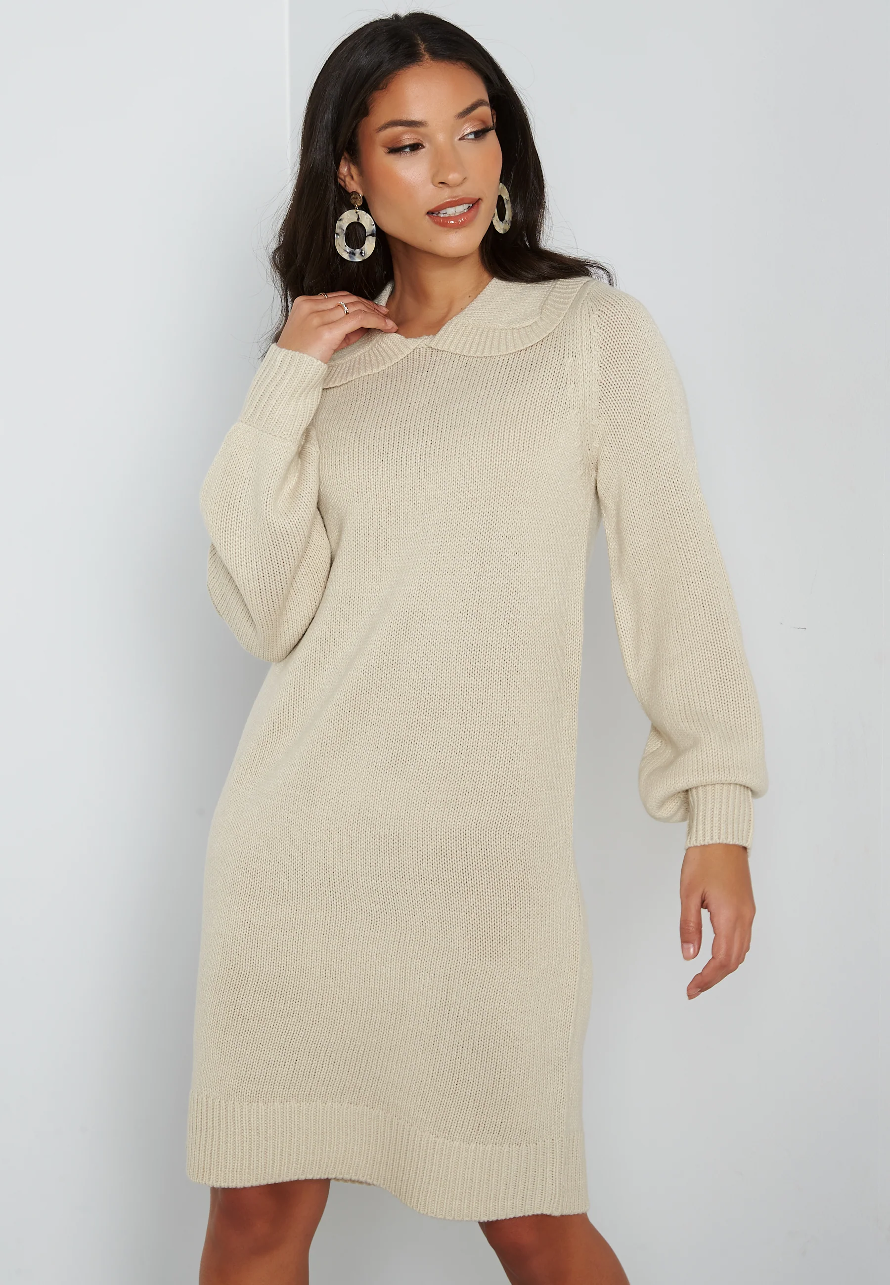 Lexa L/S Collar Dress Knit - Image 3