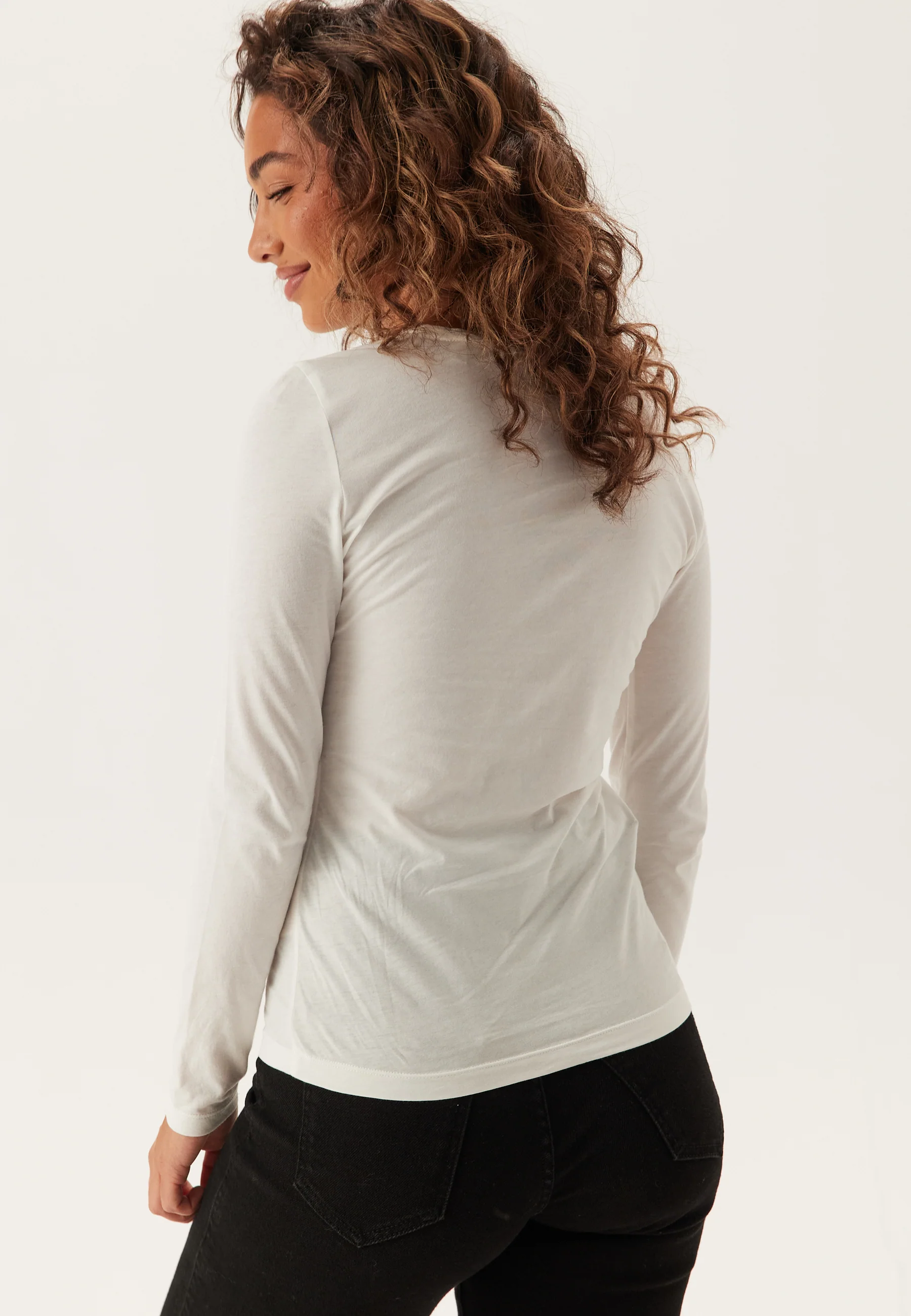 Light Cotton Ls T-shirt - Image 4