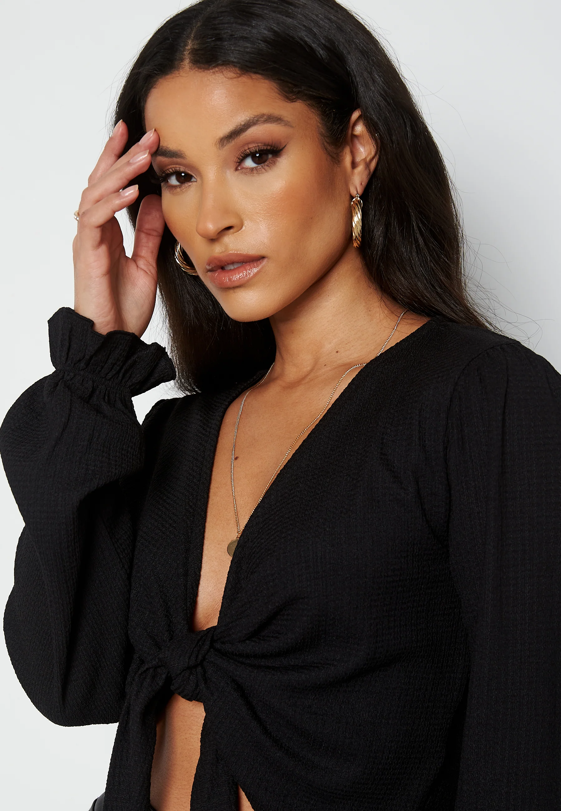 Lillia front tie top - Image 4