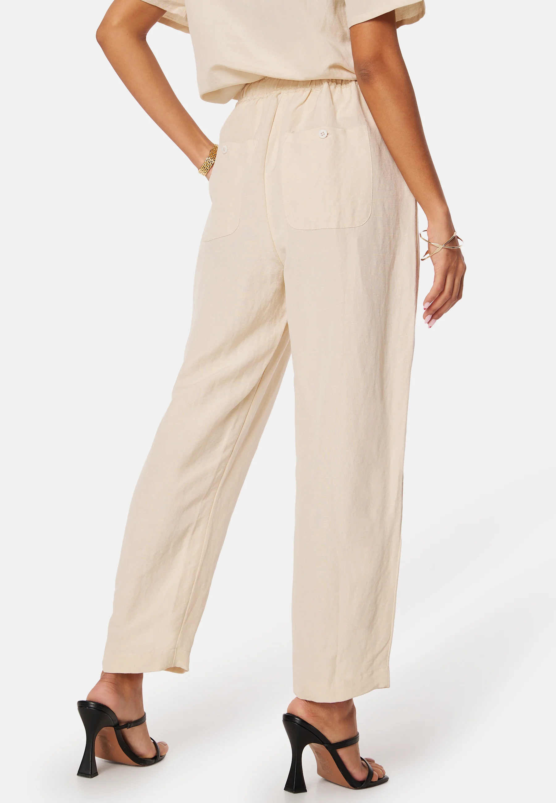Linen Blend Pants - Image 2