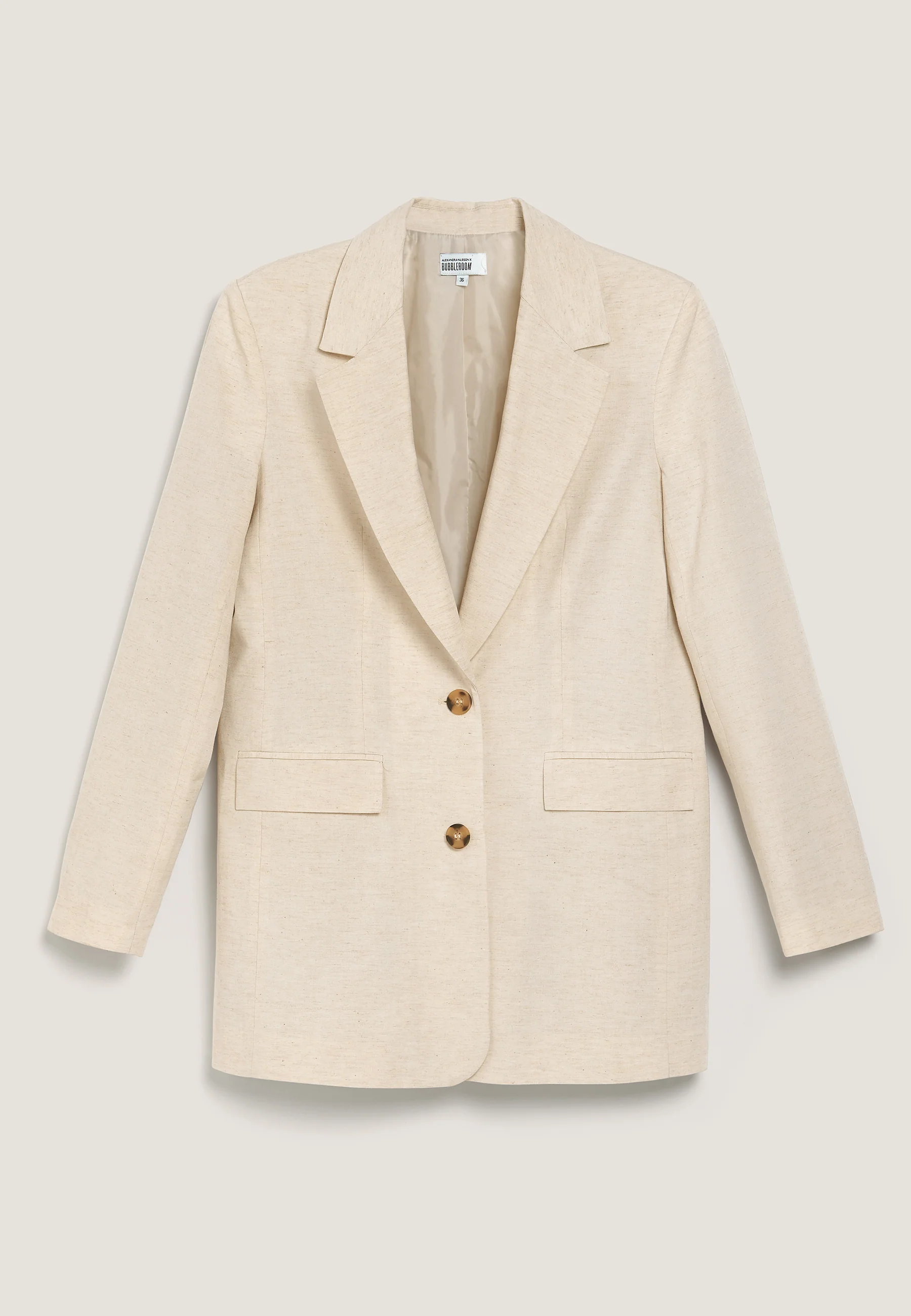 Linen Oversized Blazer - Image 6