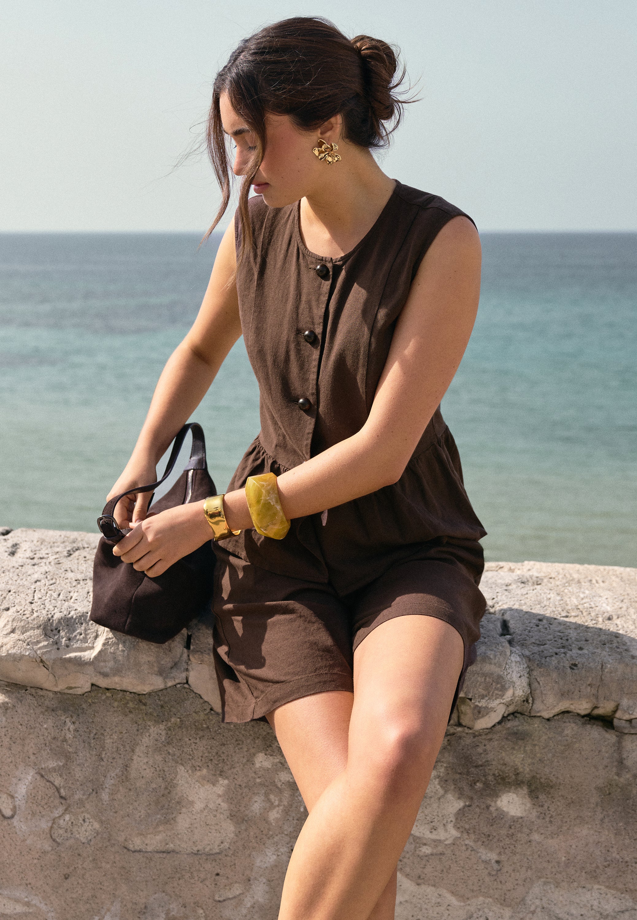 Linen Vest - Image 2