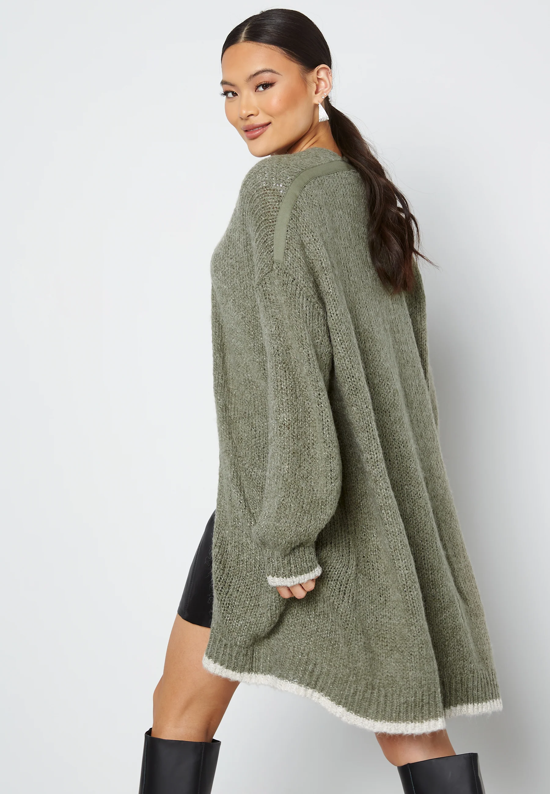 Lines Knit Cardigan - Image 3