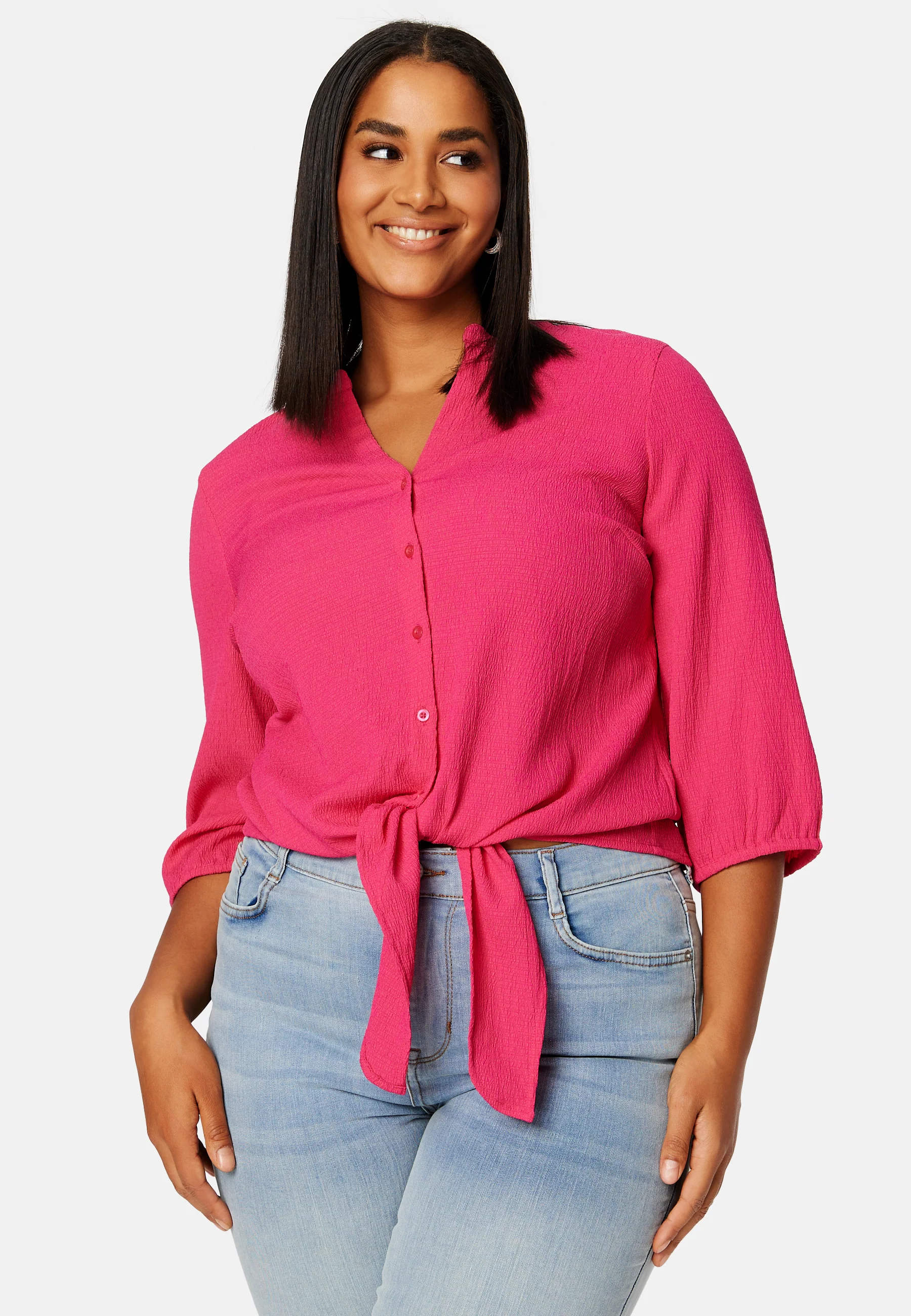Linn ss knot blouse - Image 5