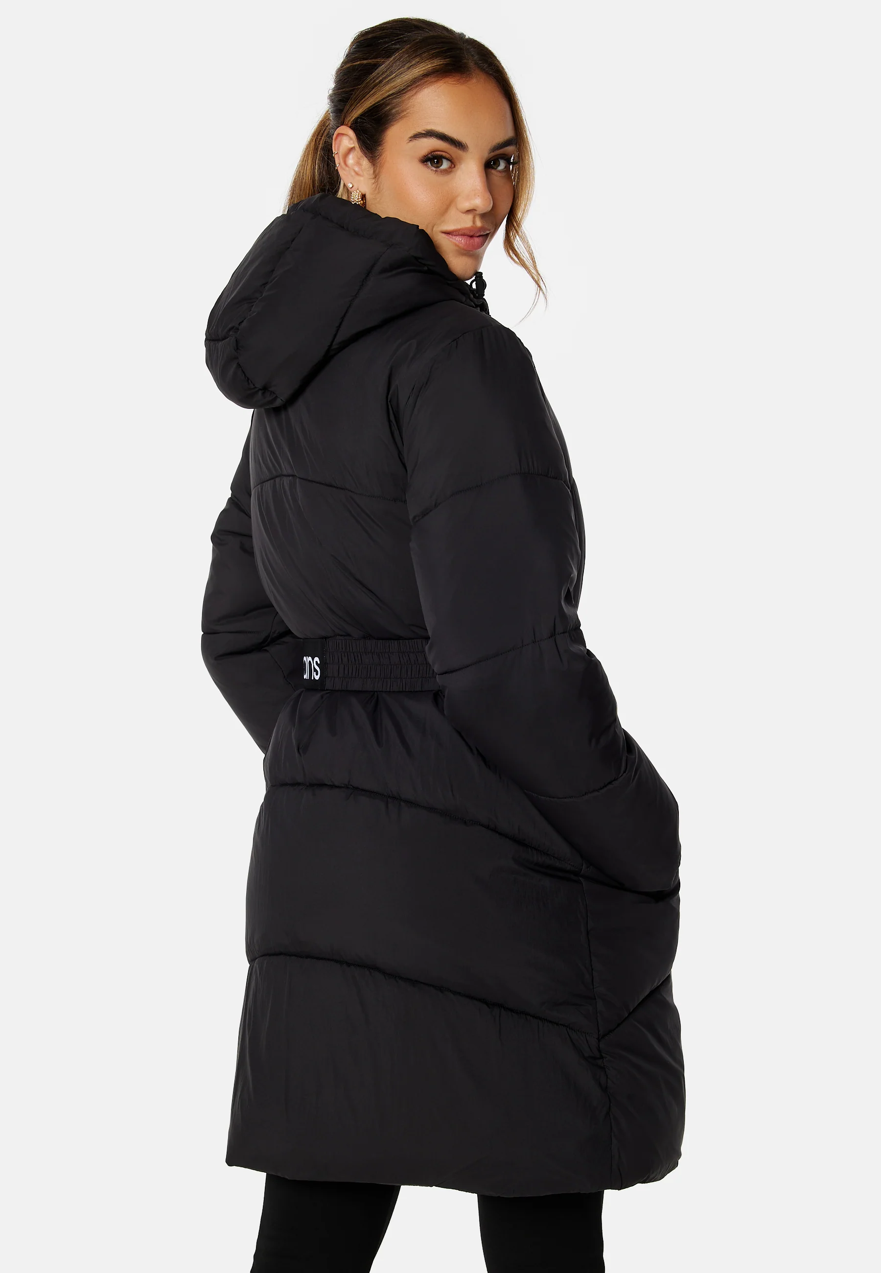 Logo Belt Long Puffer - Image 4