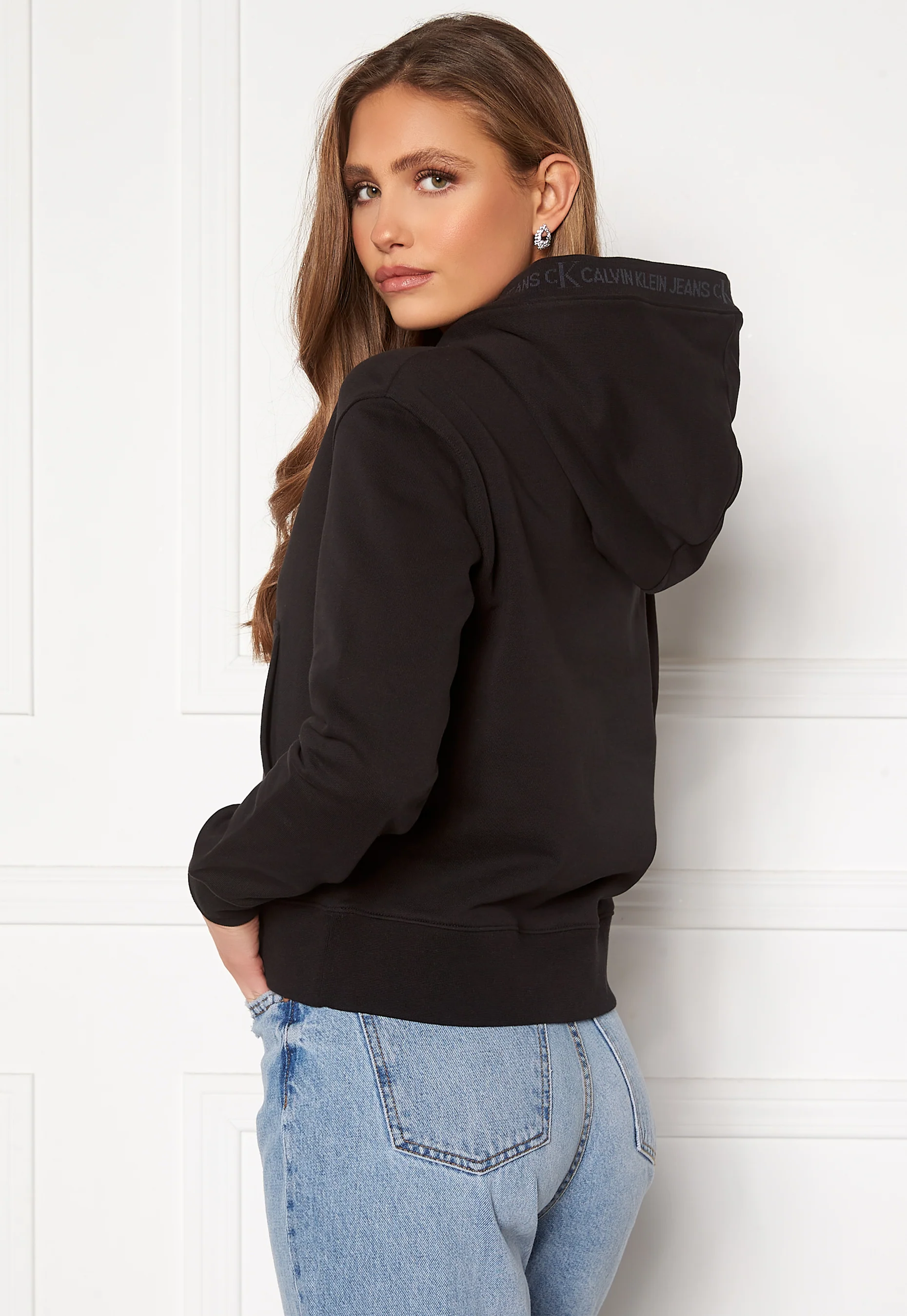 Logo Trim Hoodie - Image 3