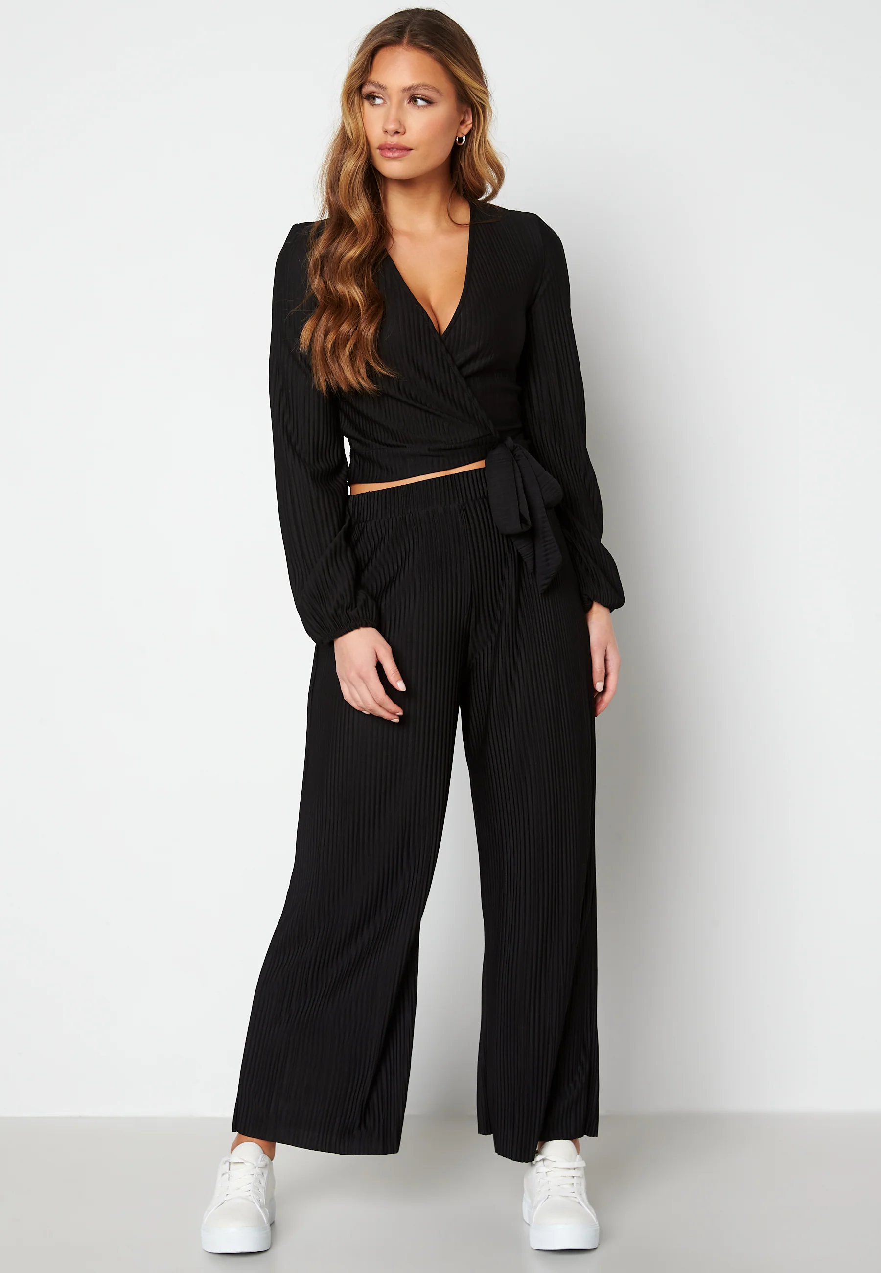 Lola pleated cropped trousers - Image 2