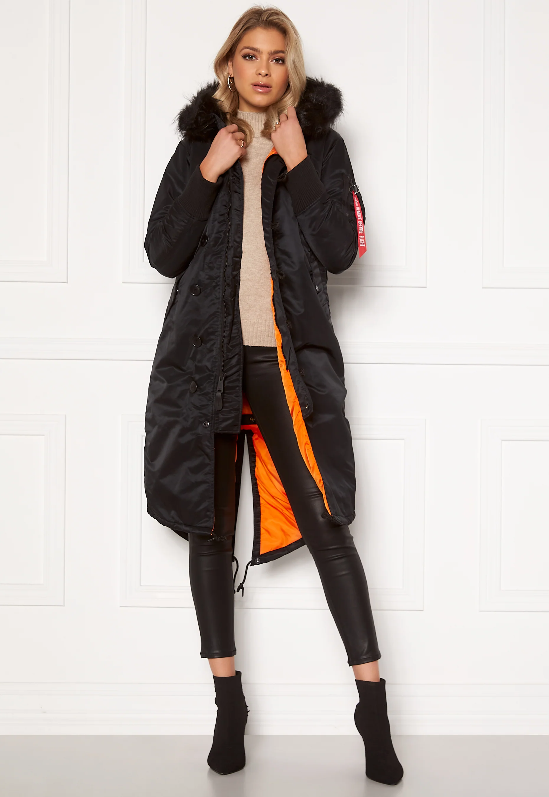 Long Fishtail Wmn Jacket