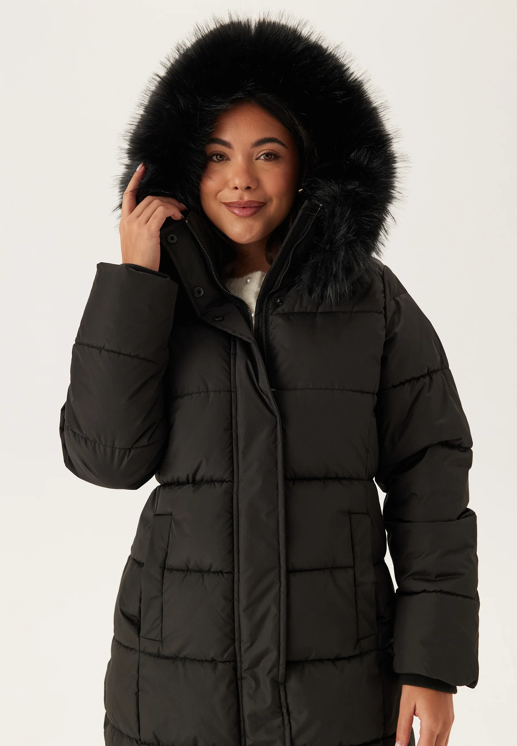 Long Padded Jacket - Image 5