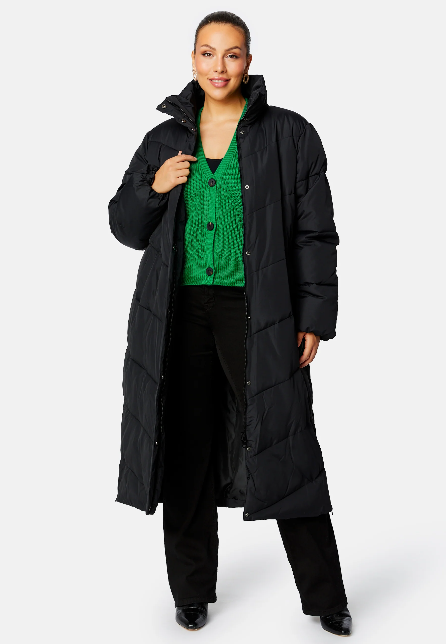 Long Padded Jacket - Image 9