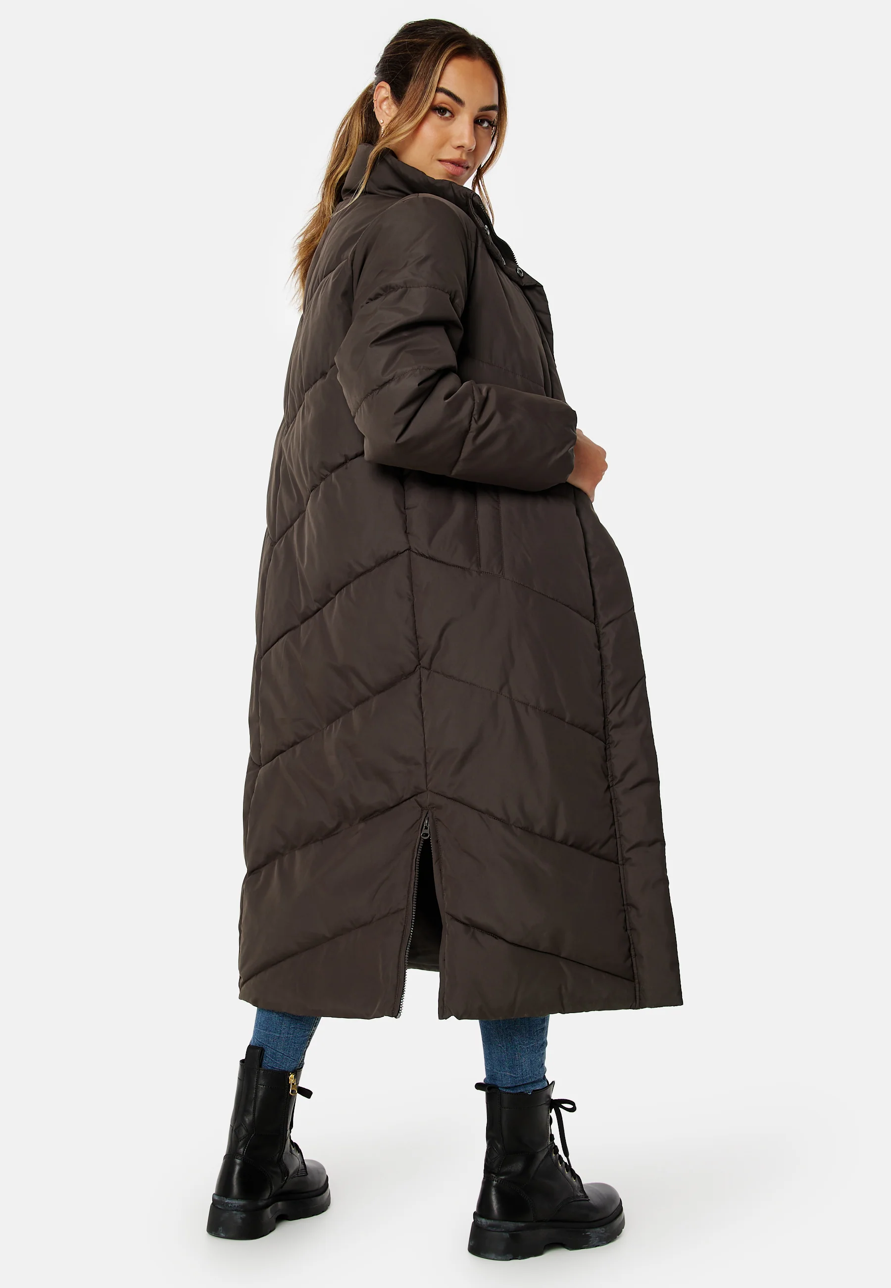 Long Padded Jacket - Image 2