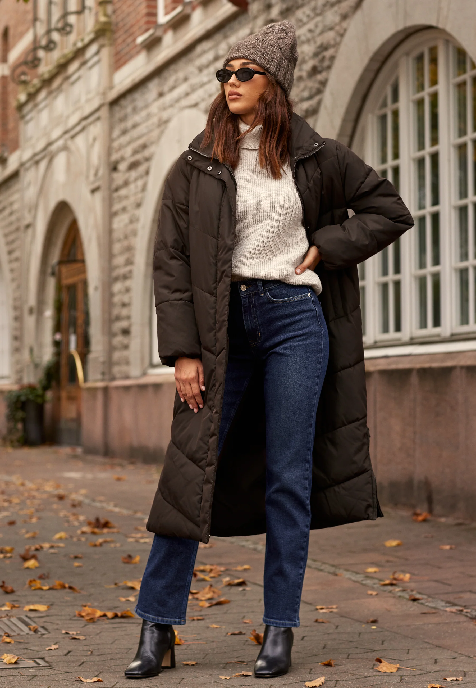 Long Padded Jacket - Image 9