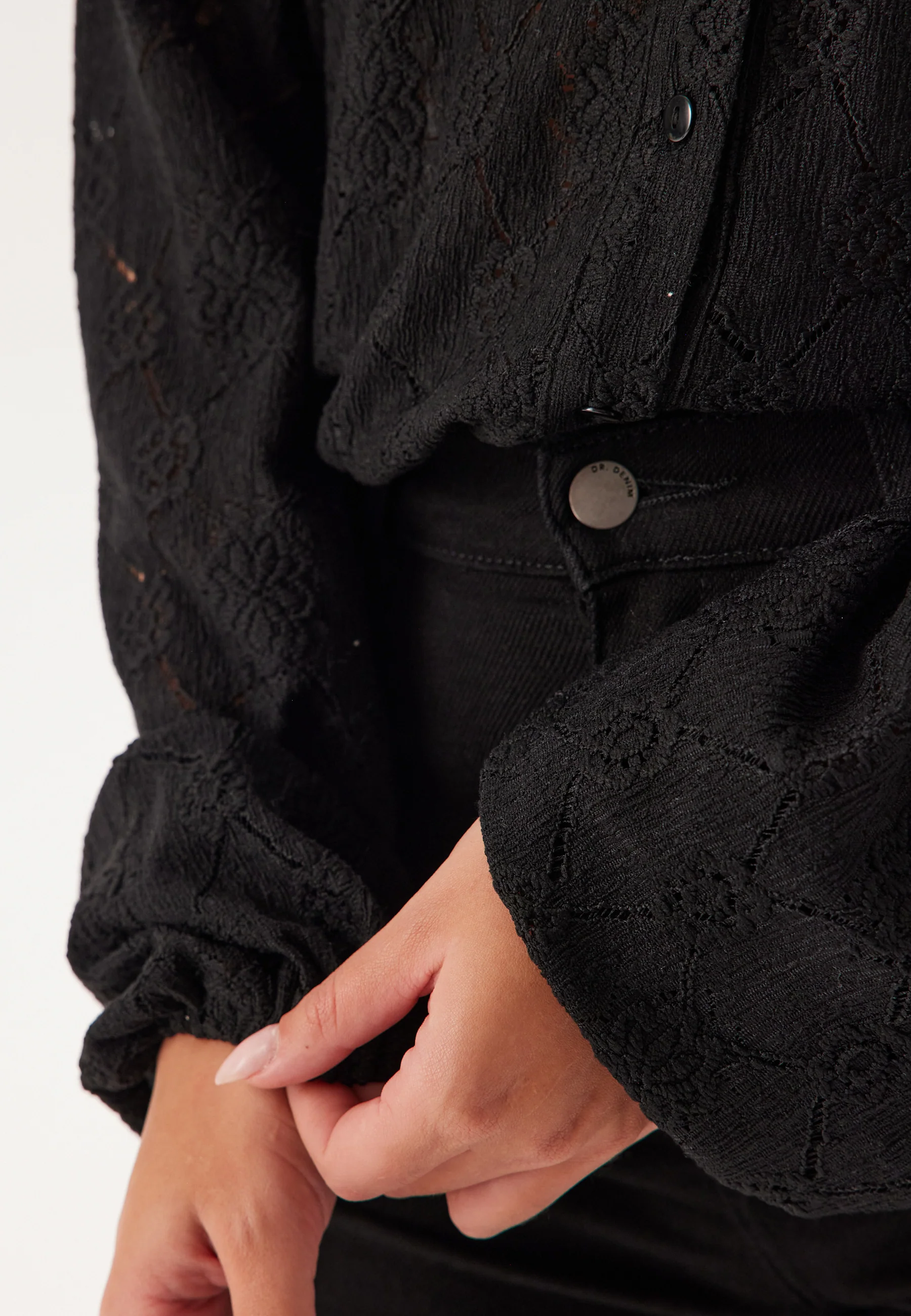 Long Sleeve Button Blouse - Image 4
