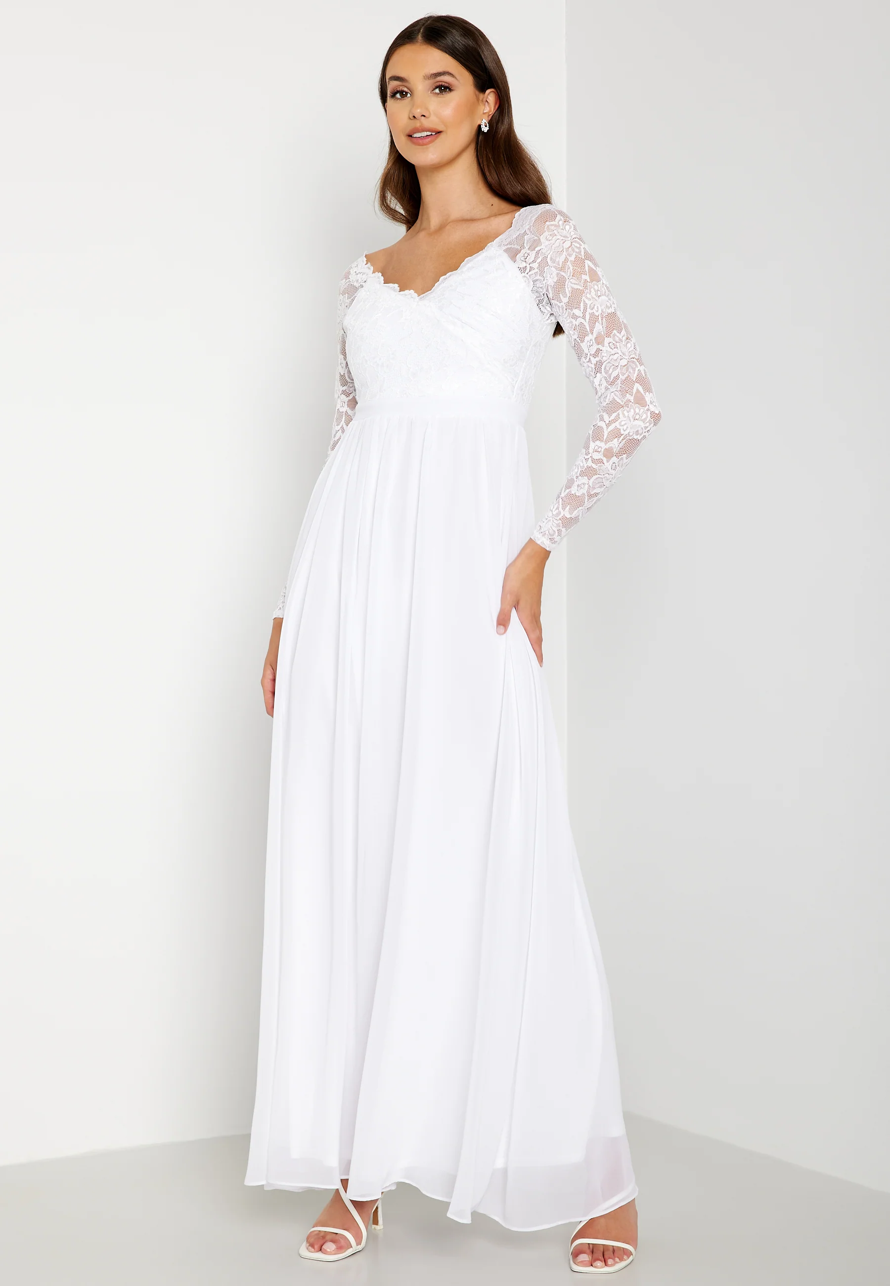 Long Sleeve Floaty Maxi Dress