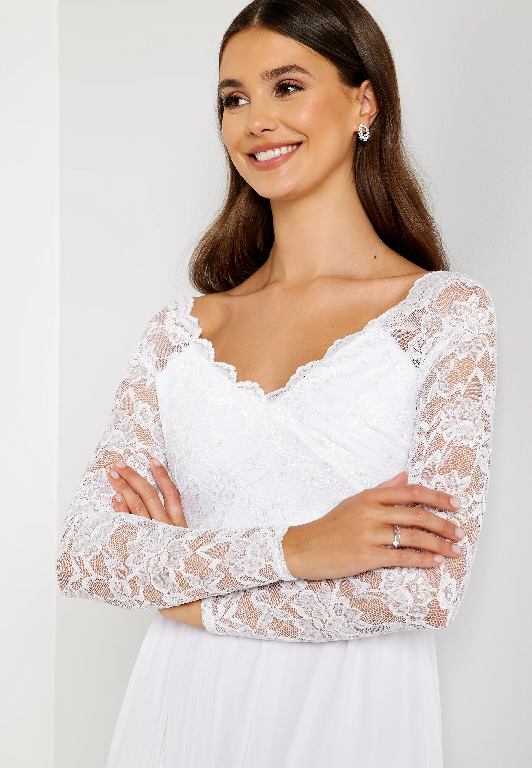 Long Sleeve Floaty Maxi Dress - Image 5