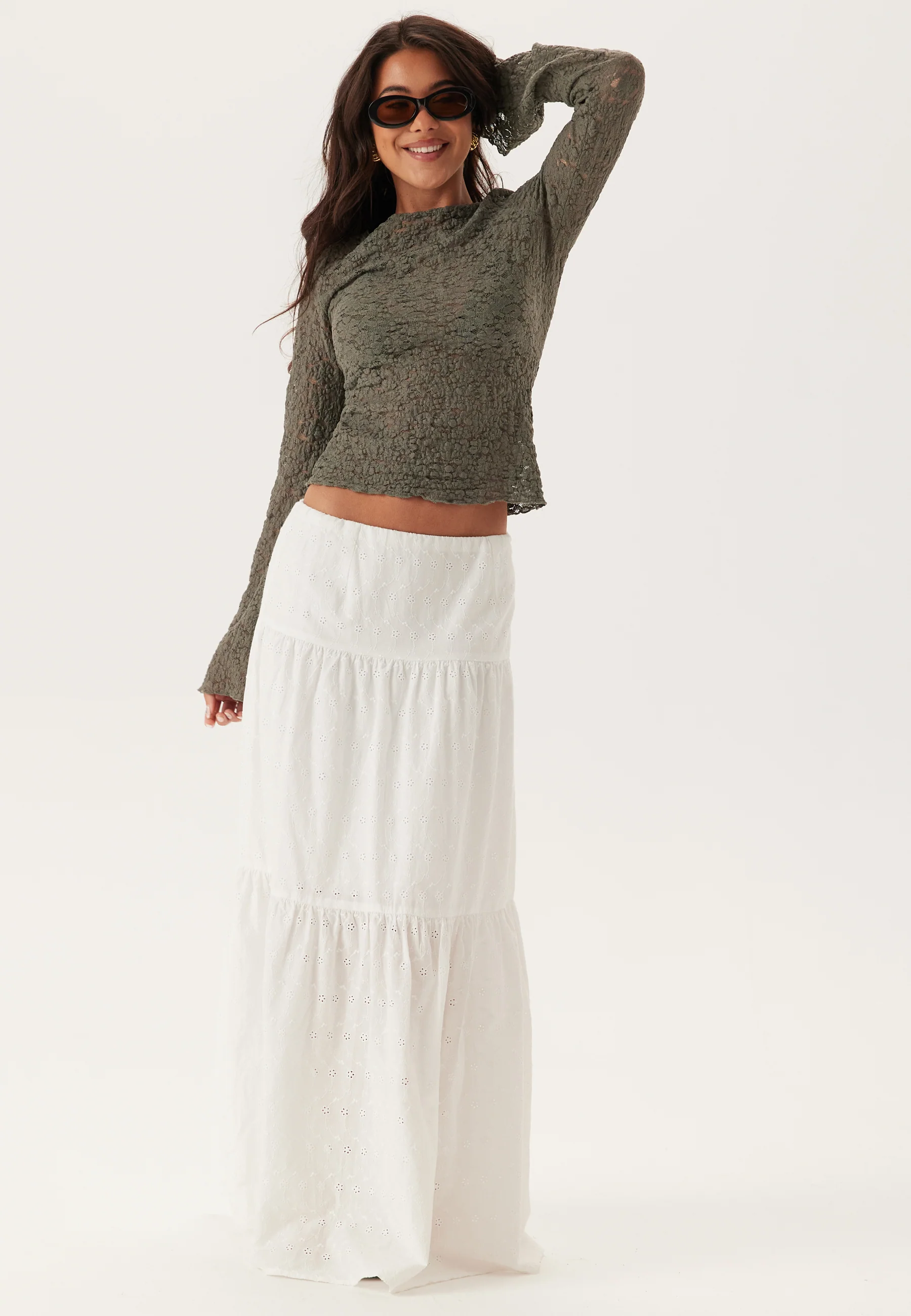 Long Sleeve Lace Top - Image 4