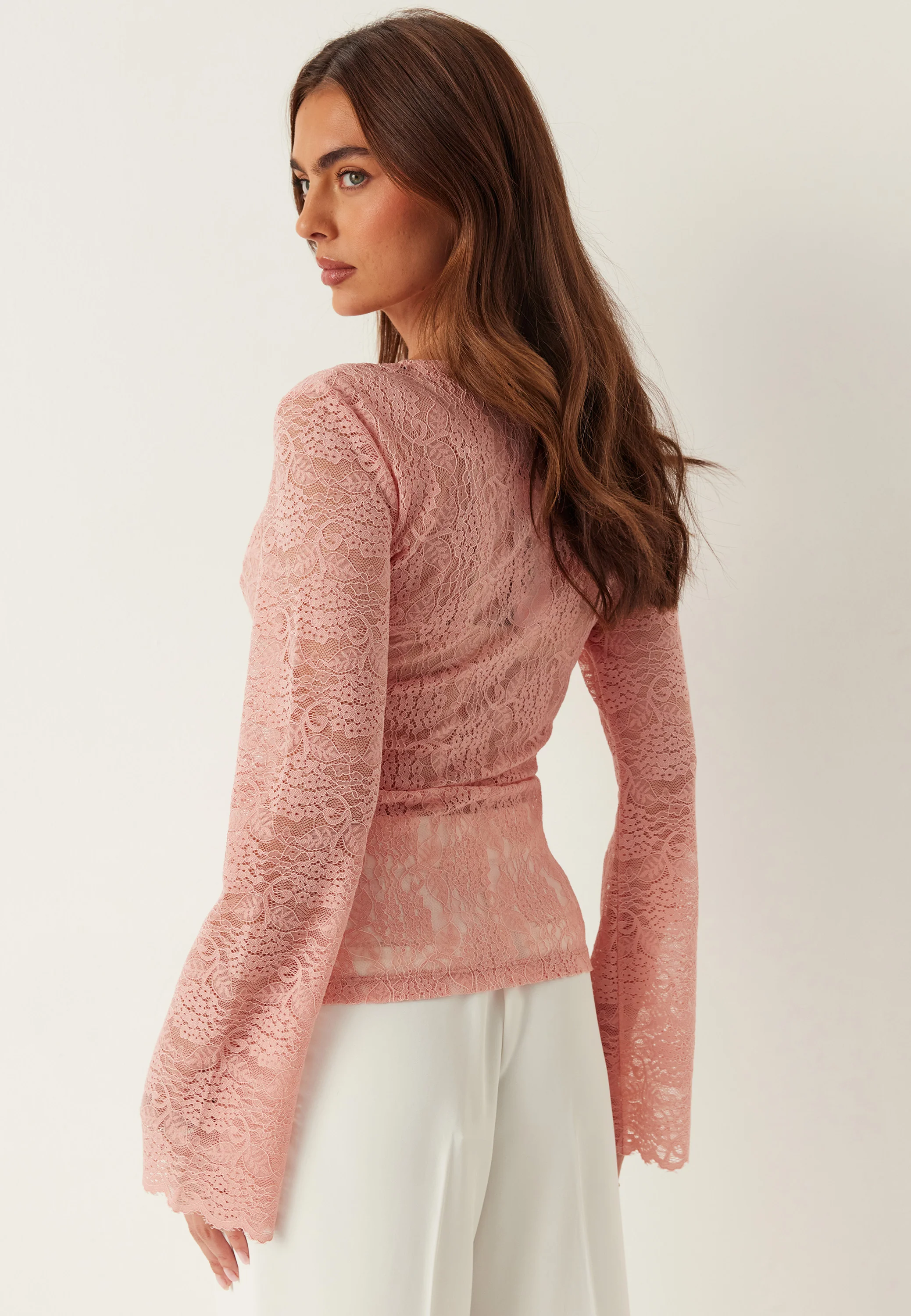 Long Sleeve Lace Top - Image 6