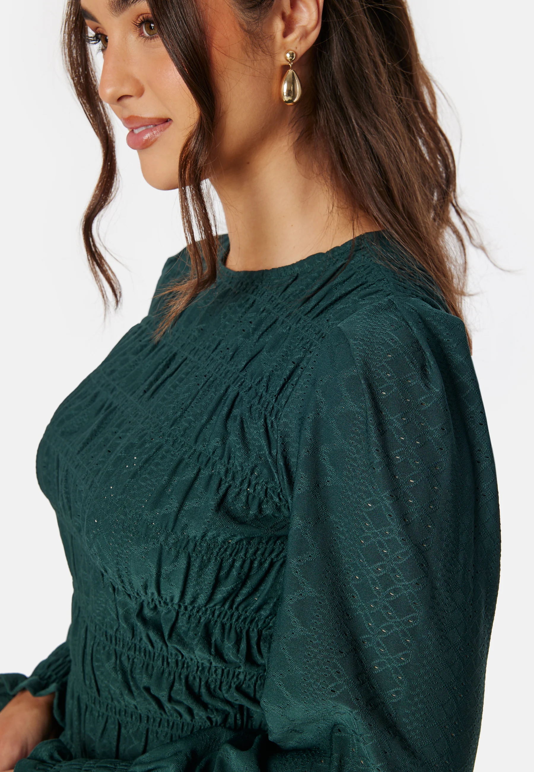 Long Sleeve Smock Top - Image 4