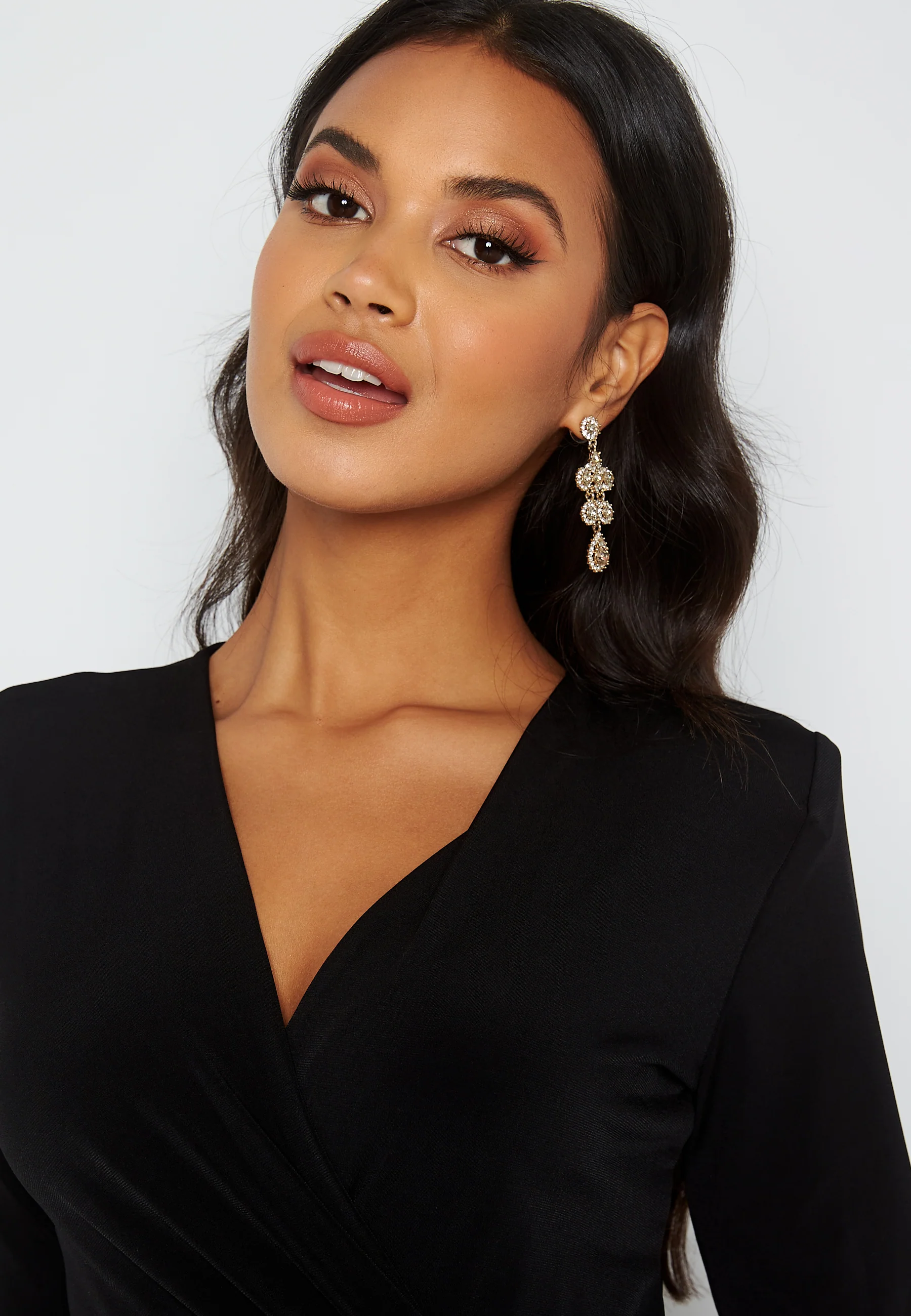 Long Sleeve Wrap Maxi Dress - Image 4