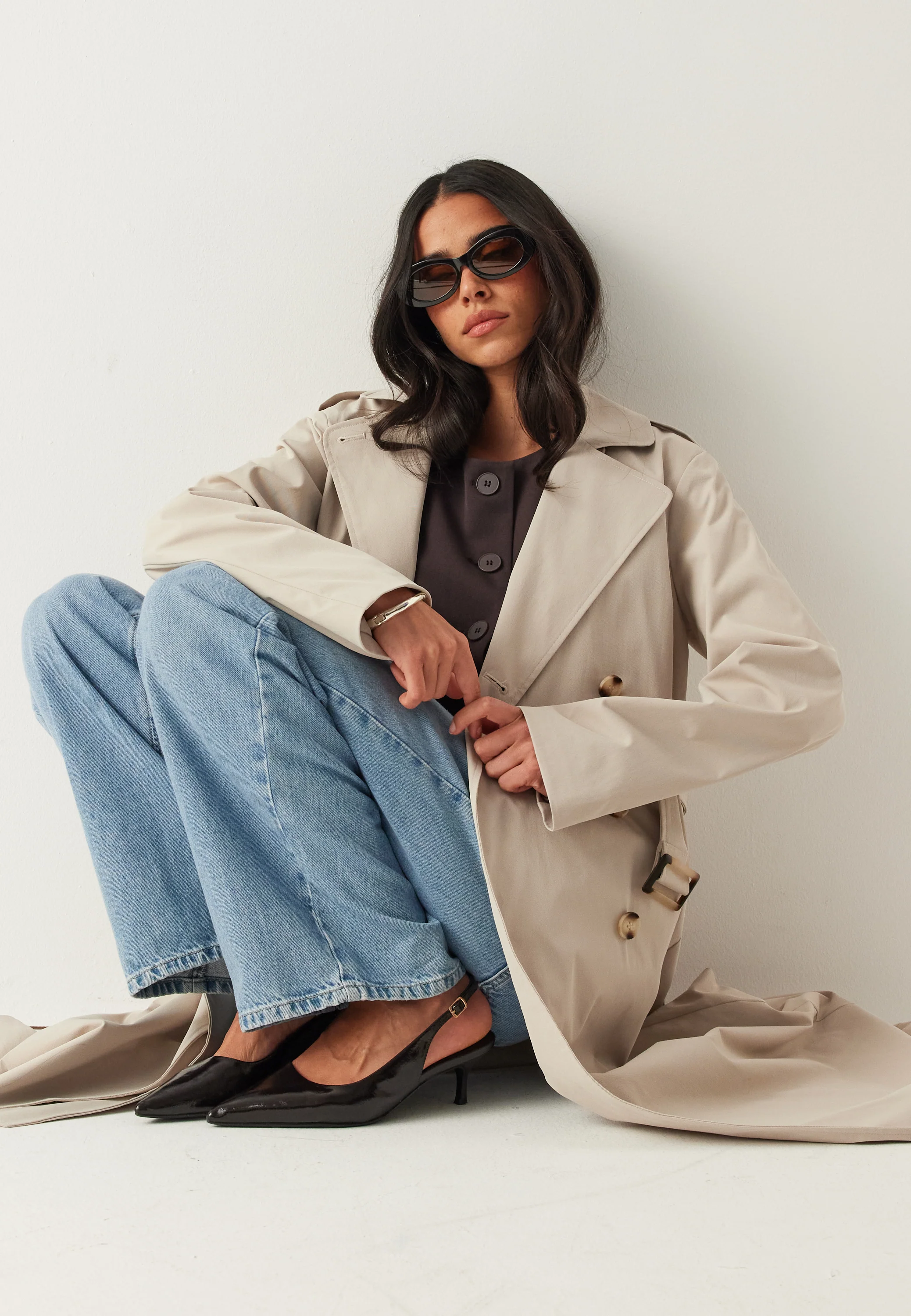 Long Trench Coat - Image 4