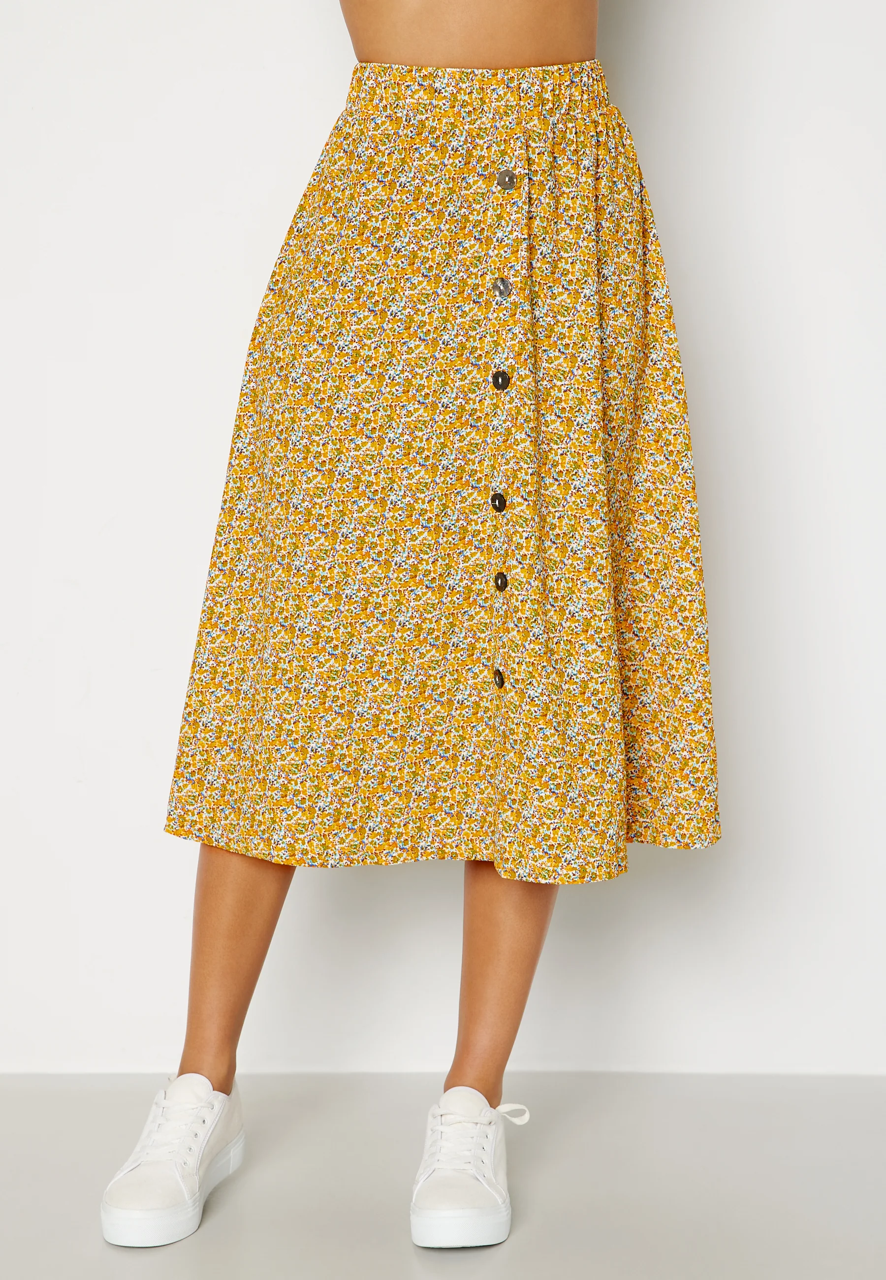 Lotus Button Skirt - Image 2