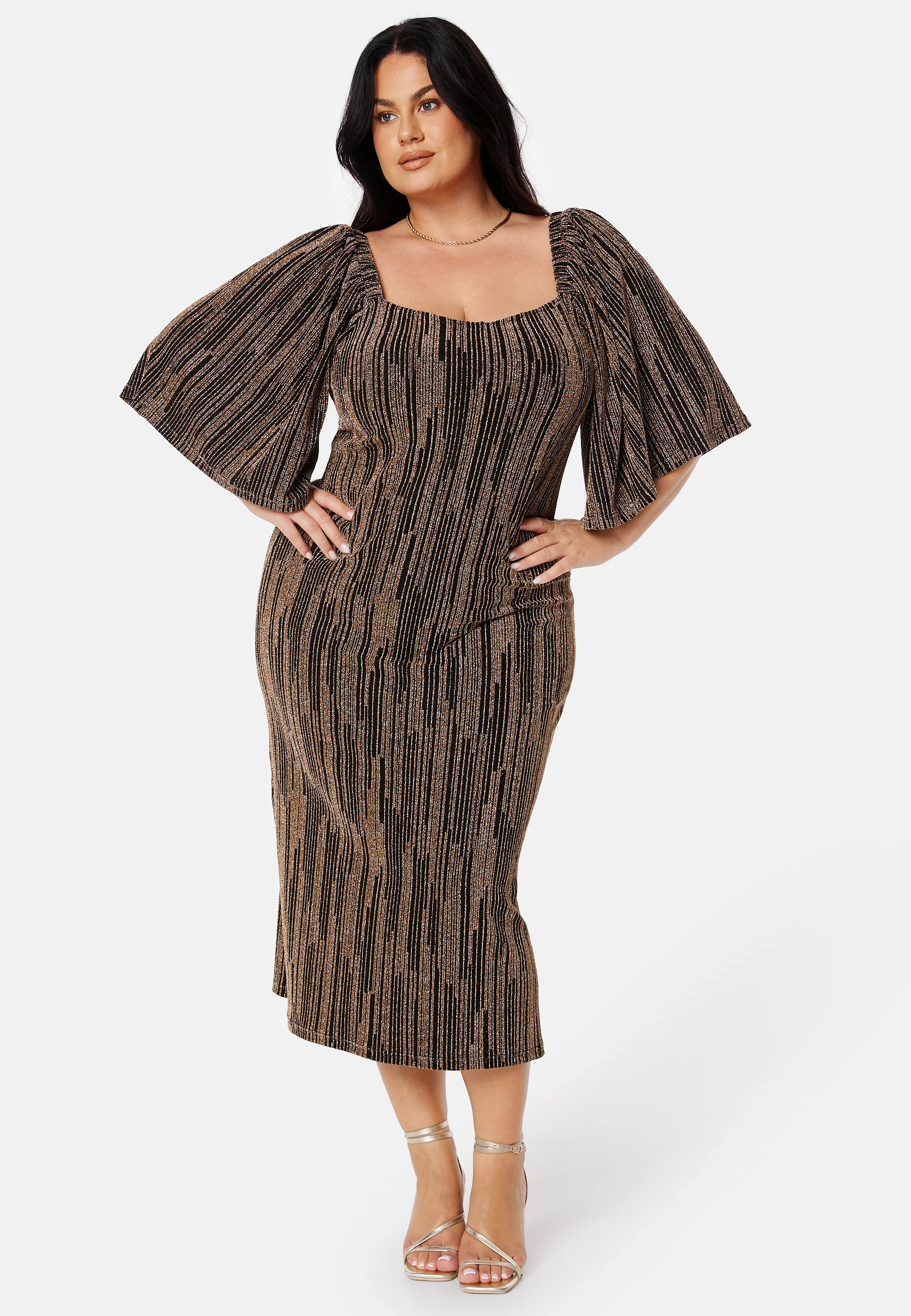 Lova-Lii Sparkling Midi Dress - Image 5
