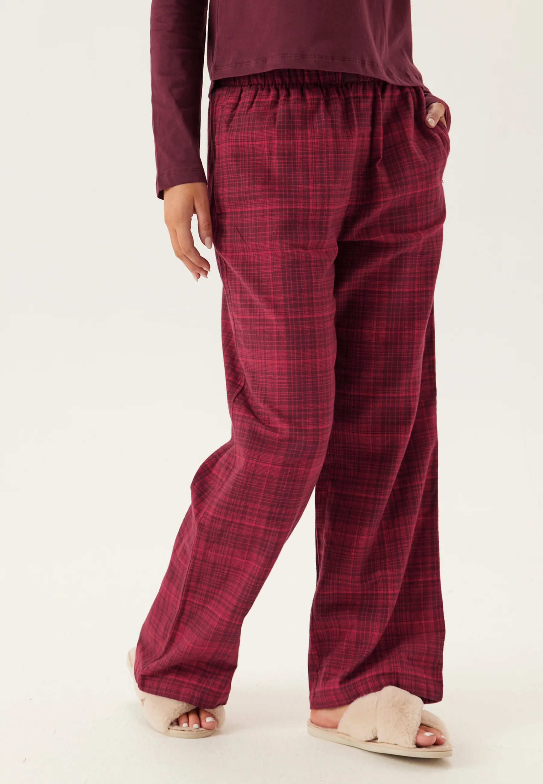 Ls Tee Flannel Pant Set - Image 2