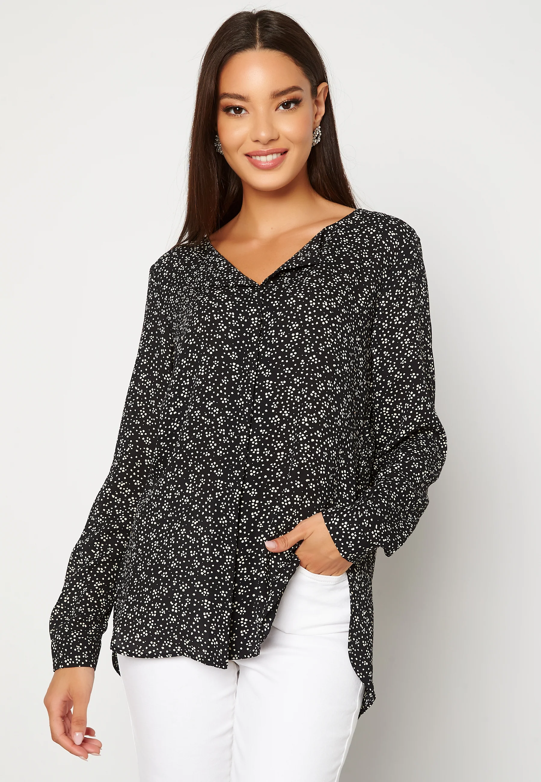 Lucy L/S Print Shirt