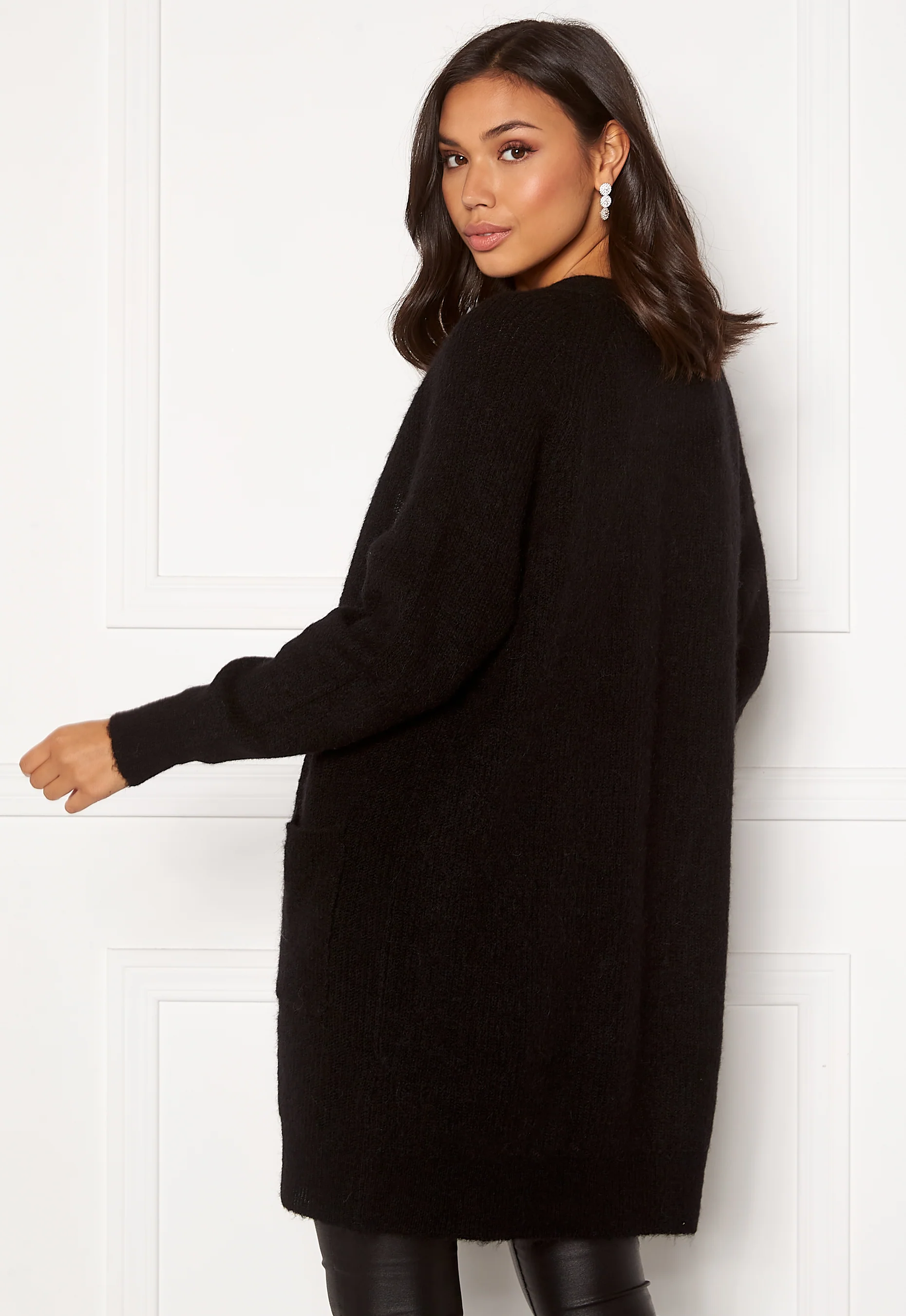 Lulu LS Knit Long Cardigan - Image 3