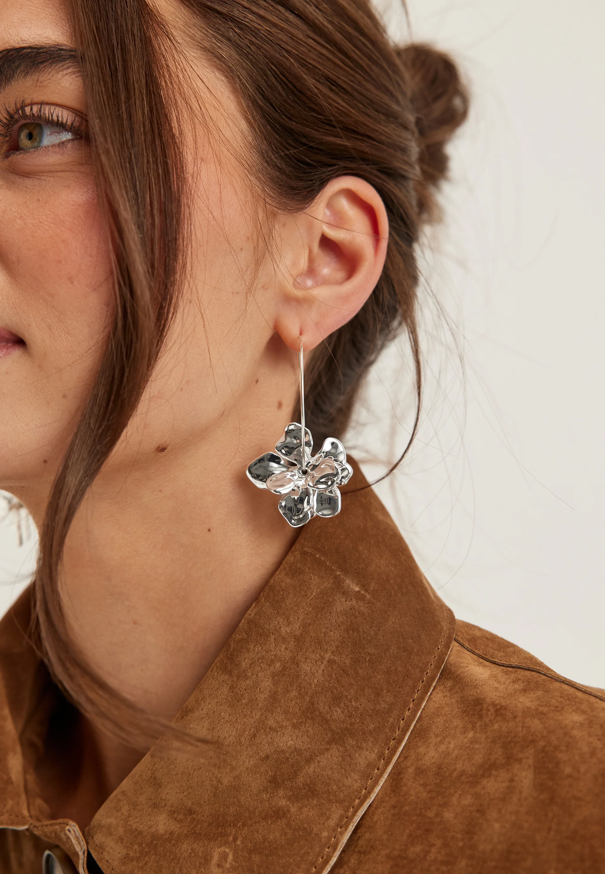 Lunith Earrings Silver-plated - Image 2