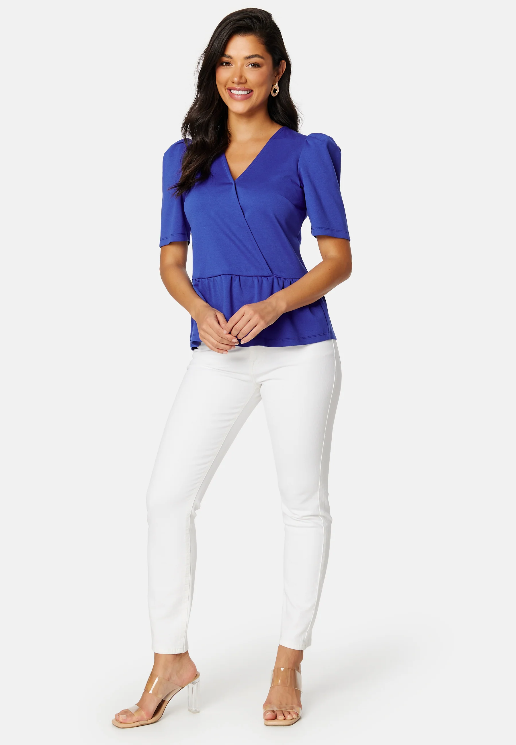 Madeleine peplum top - Image 2