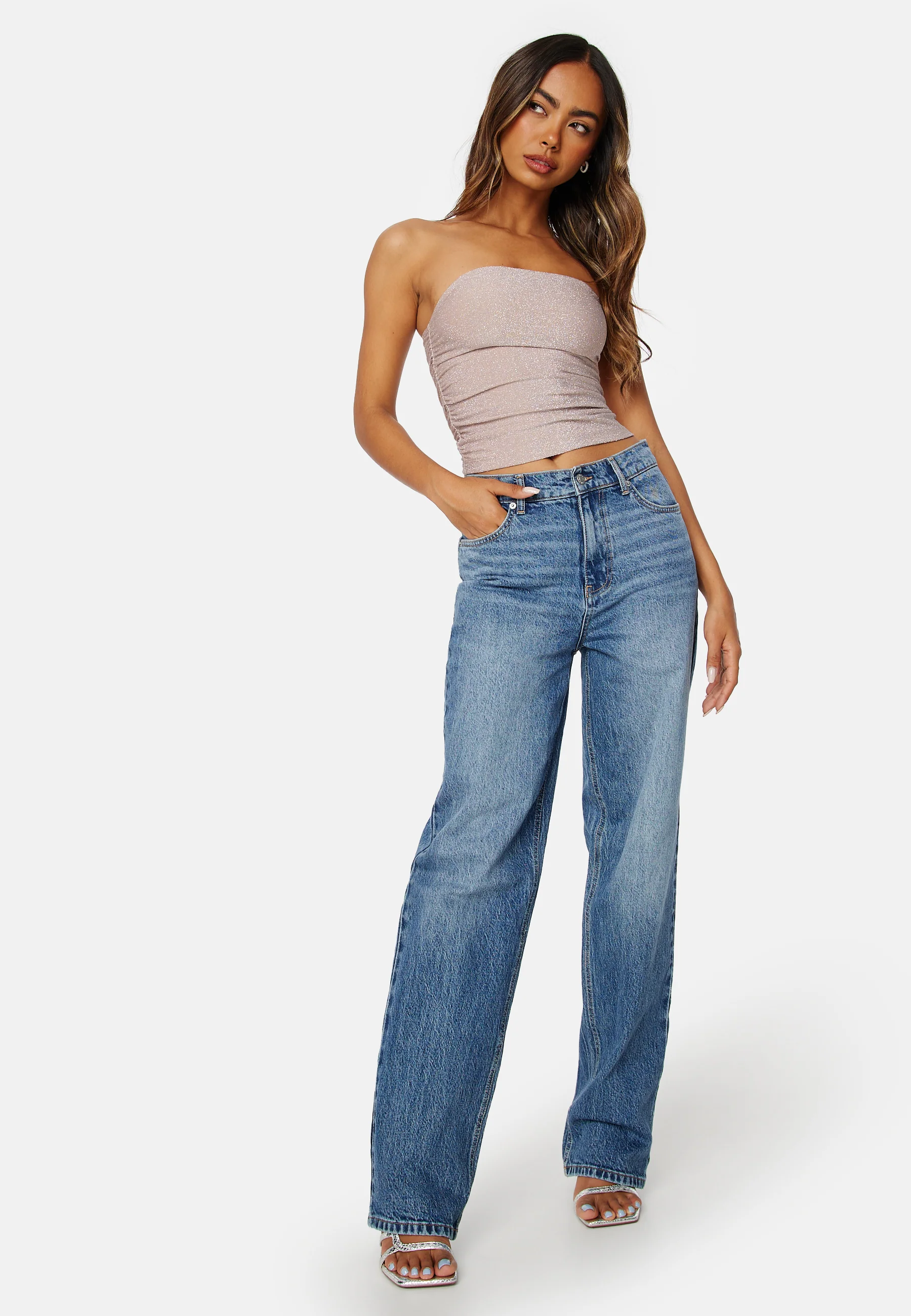 Madeleine Sparkling Tube Top - Image 4