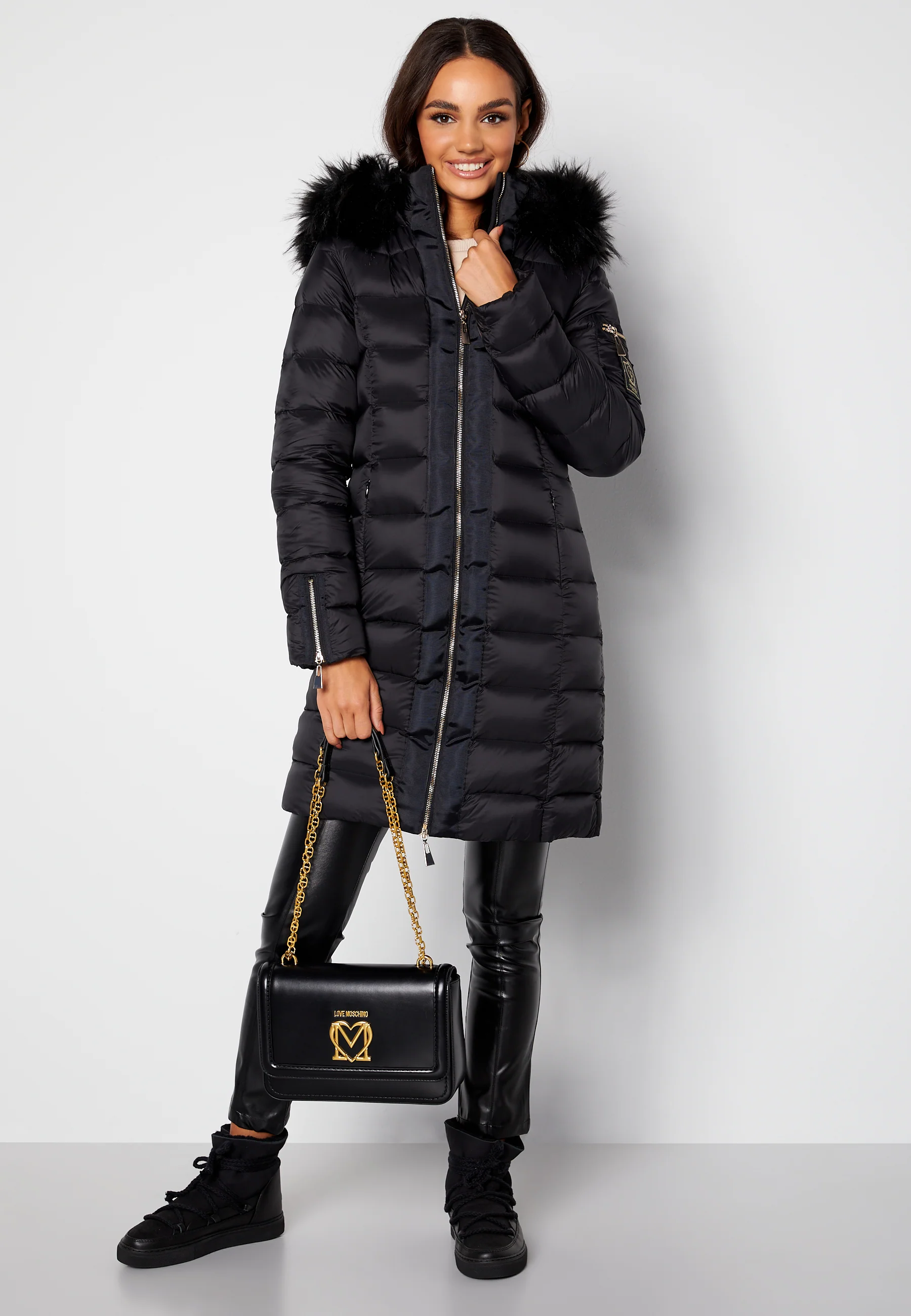 Madesimo Long Down Jacket - Image 2