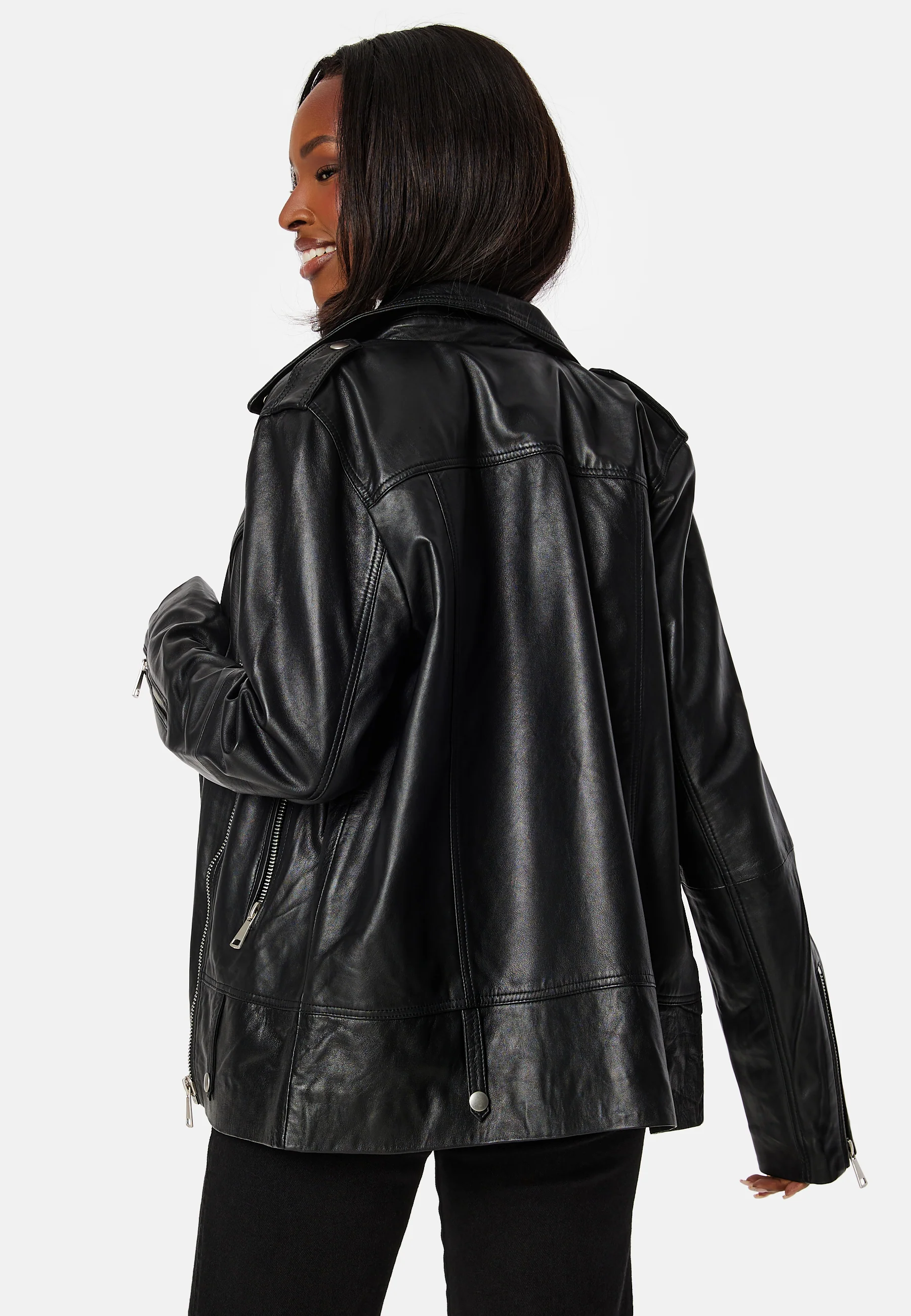 Madison Leather Jacket - Image 3