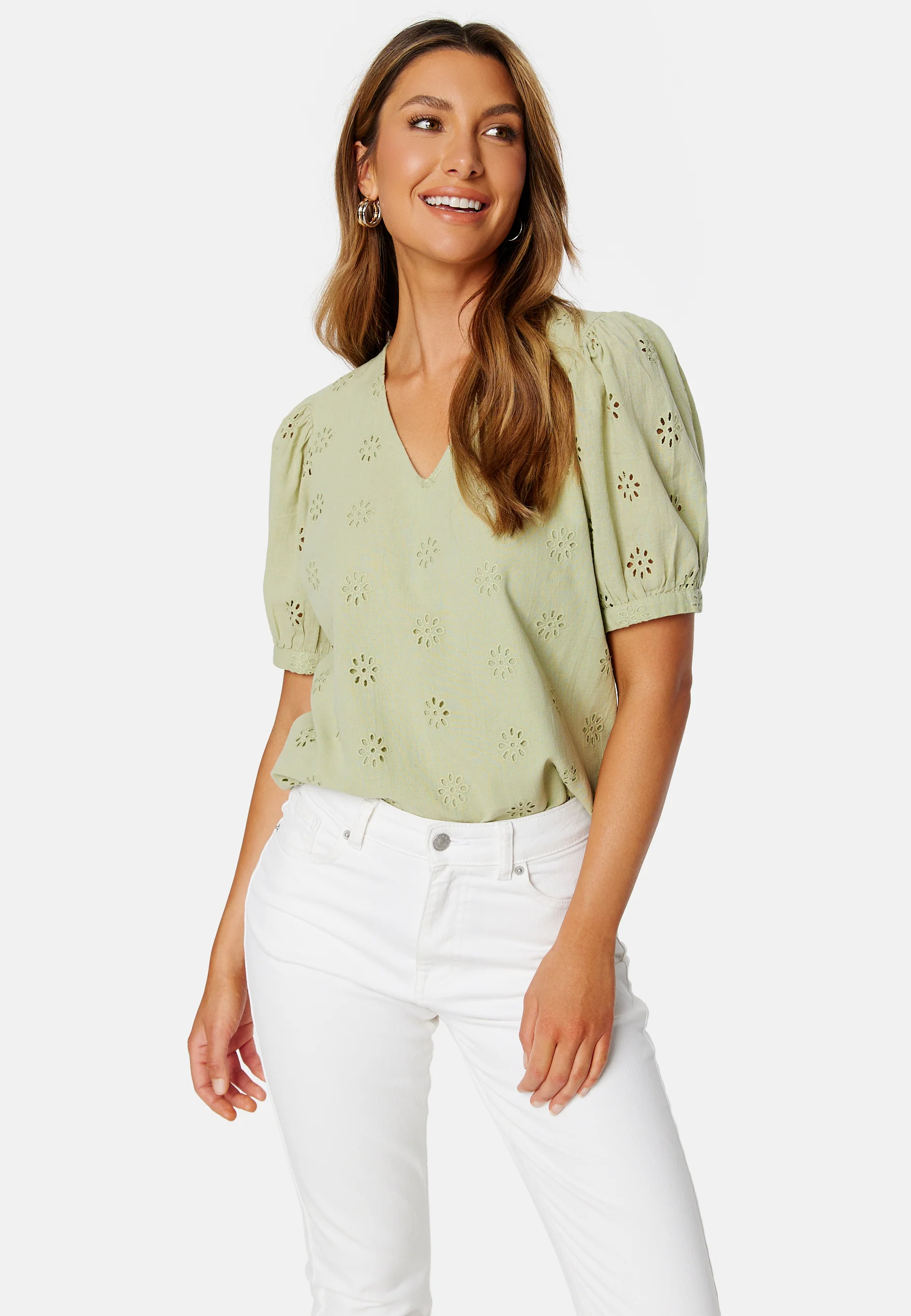 Maja 2/4 V-Neck Top - Image 2